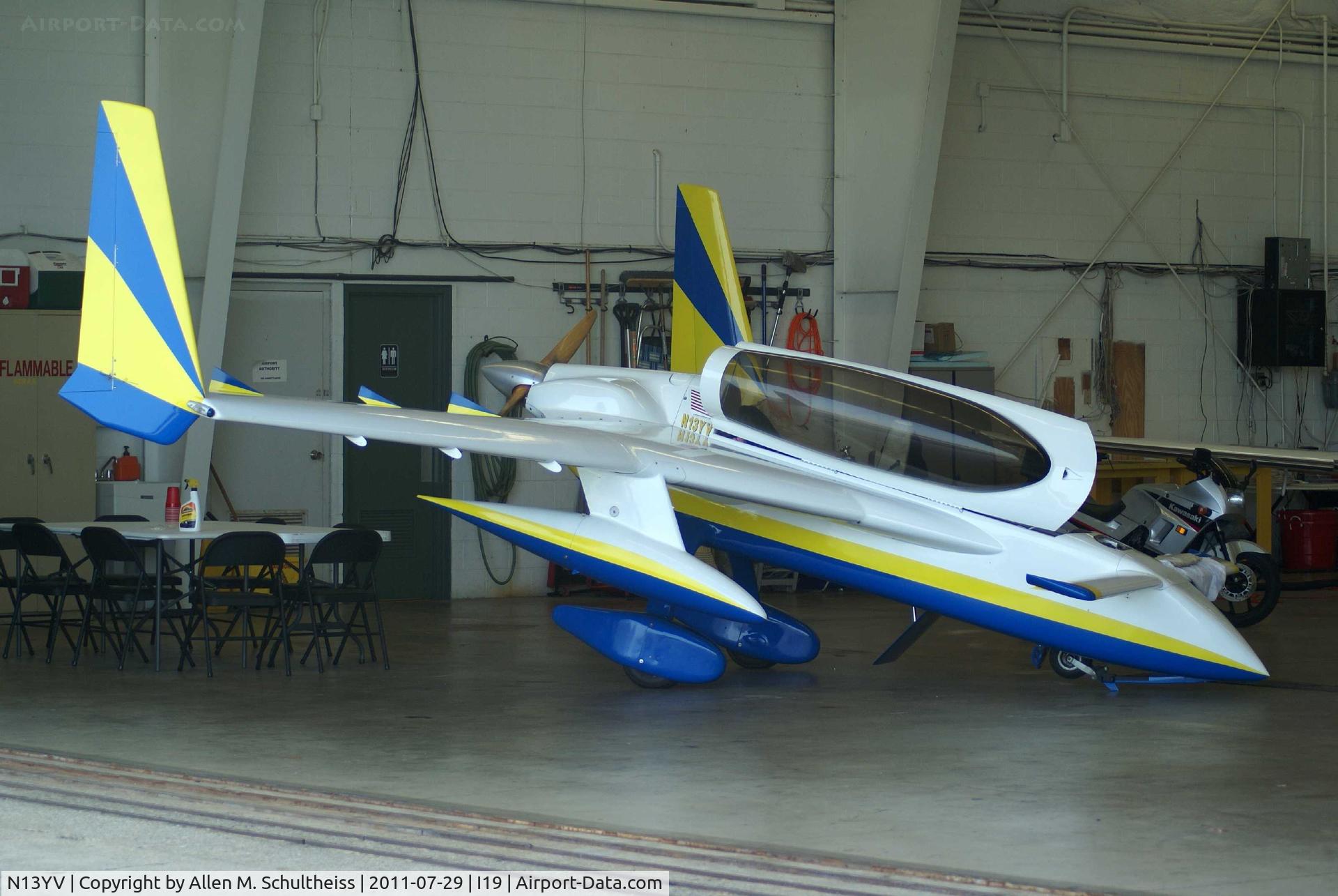 N13YV, 1984 Rutan Long-EZ C/N 2137, 1984 Kibler Carlton R LONG-EZ INVICTUS