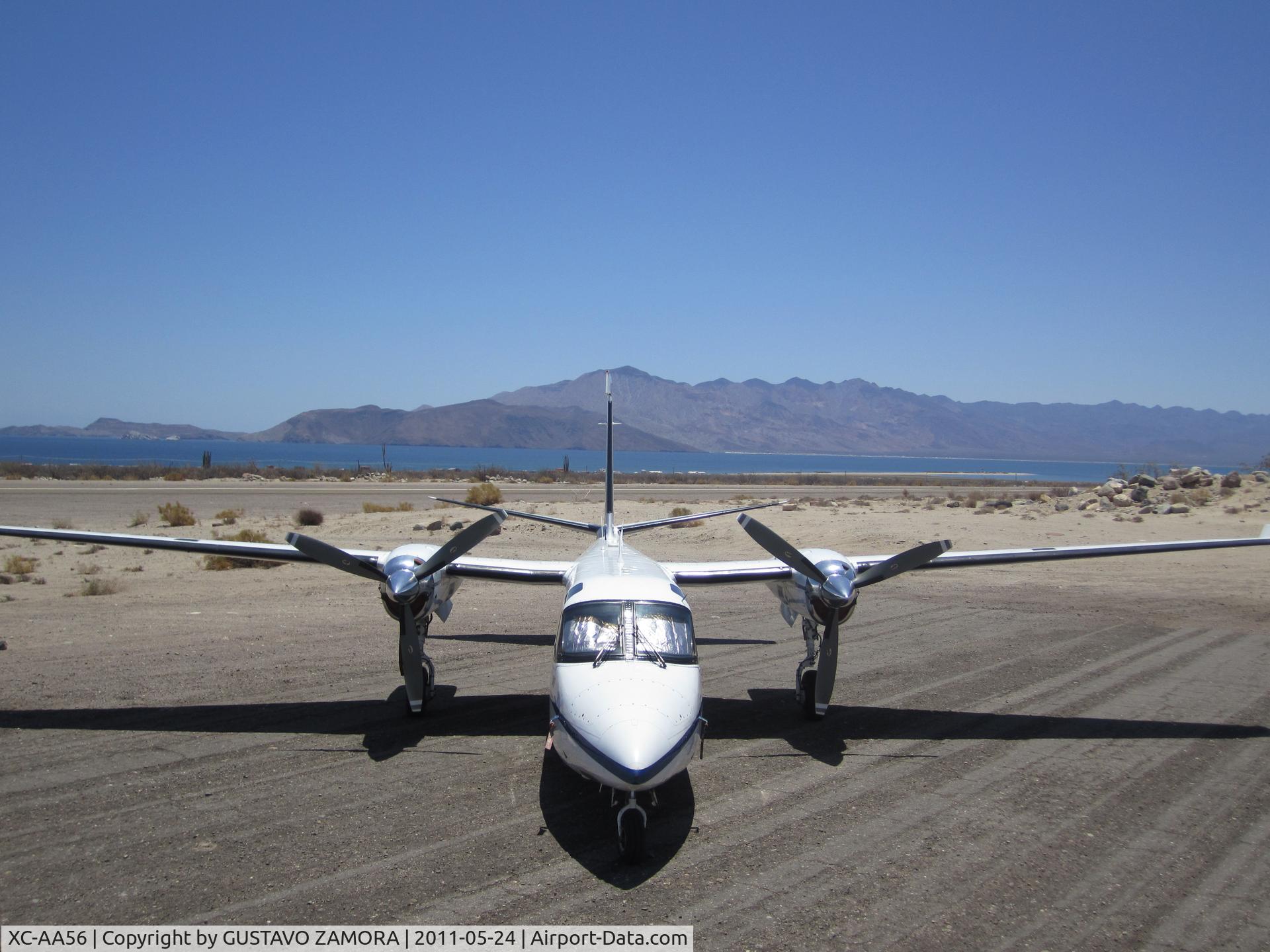 XC-AA56, Gulfstream American 695C Jetprop 1000 C/N 11695, TURCOMMANDER 840