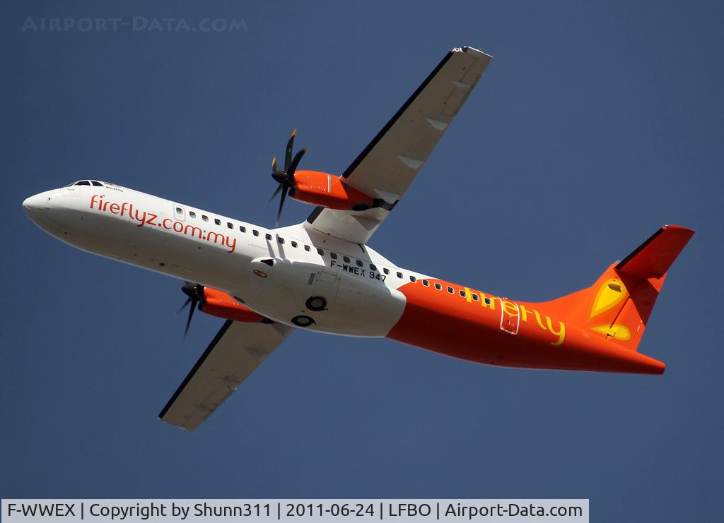 F-WWEX, 2009 ATR 72-212A C/N 873, C/n 947 - To be 9M-FYK