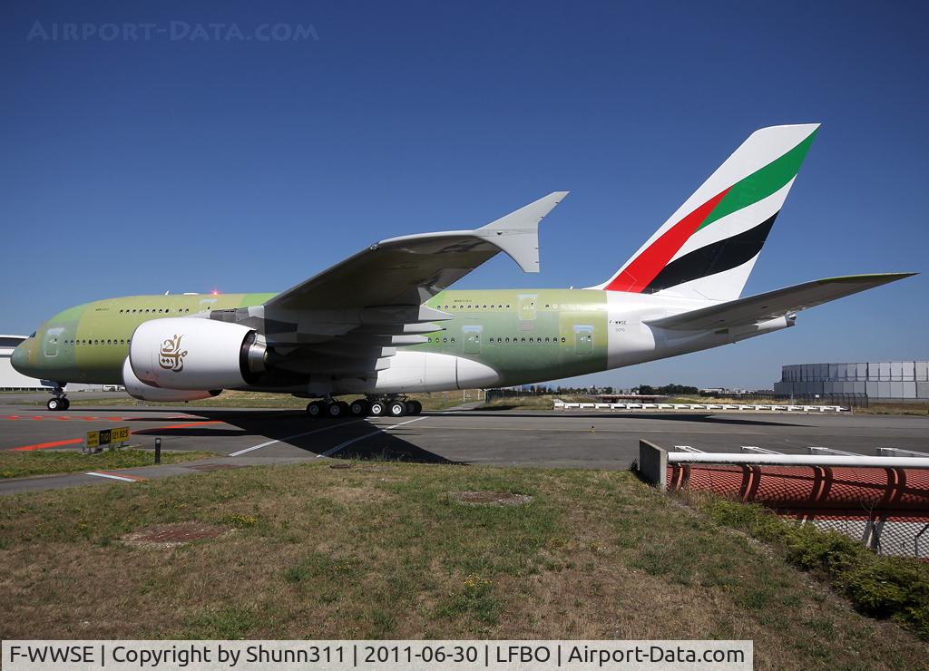 F-WWSE, 2011 Airbus A380-861 C/N 090, C/n 0090 - To be A6-EDU
