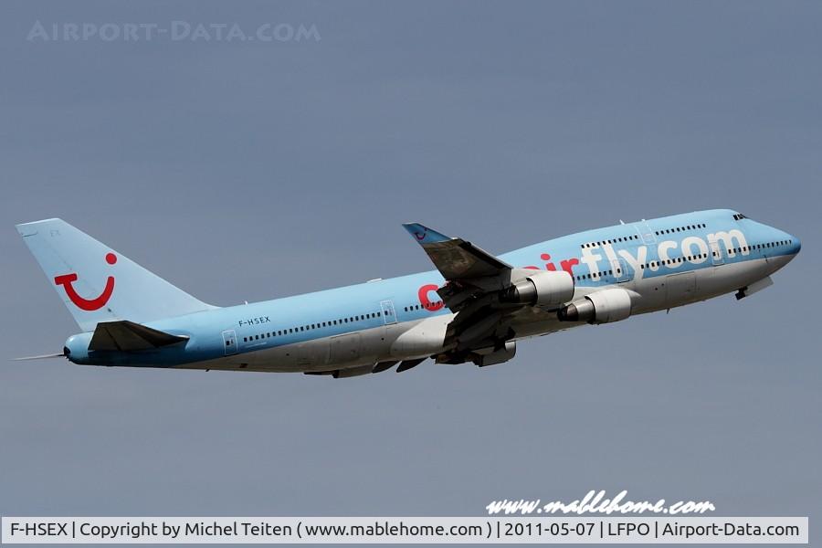 F-HSEX, 1993 Boeing 747-422 C/N 26878, Corsair