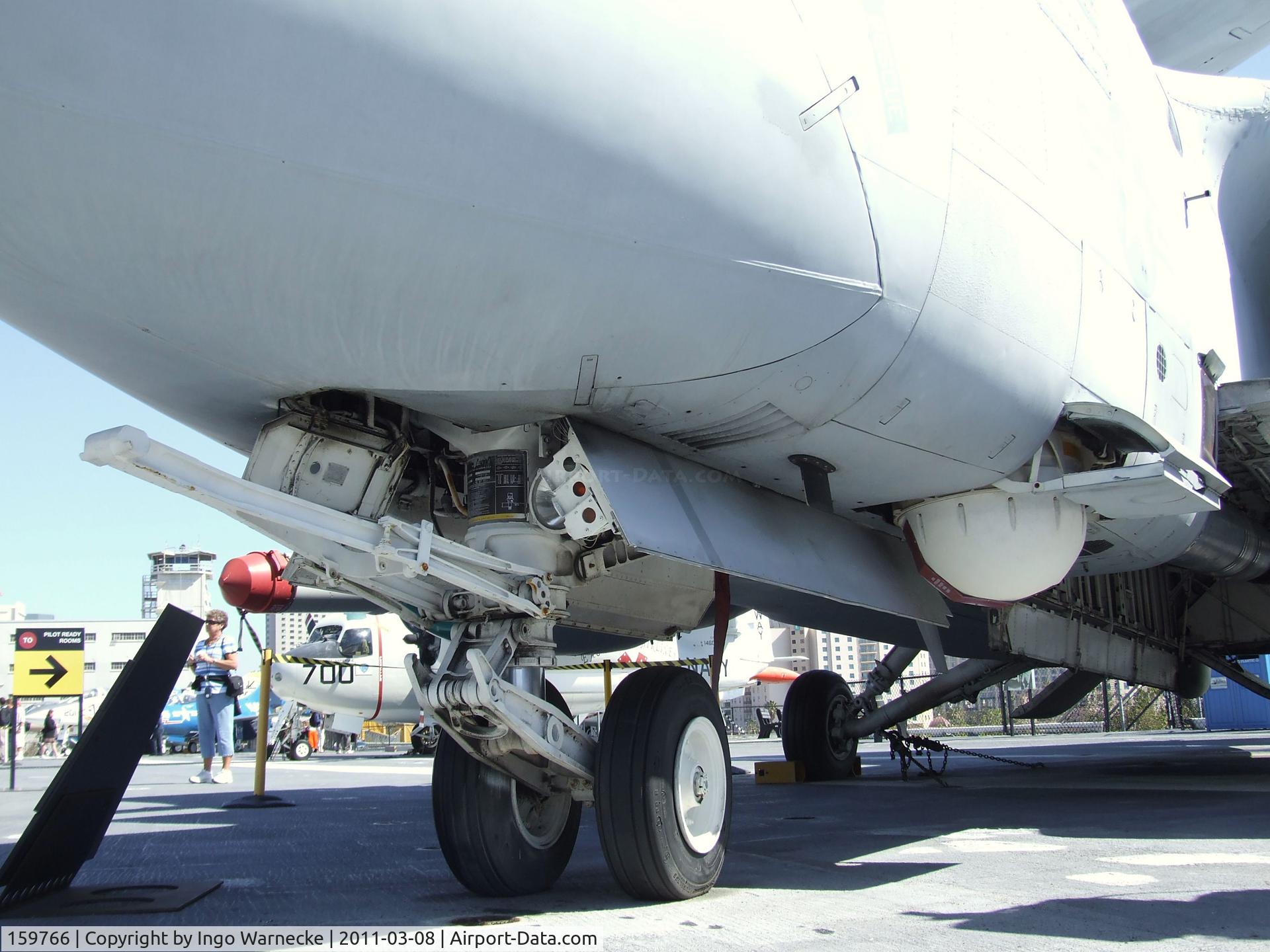 159766, Lockheed S-3A Viking C/N 394A-1095, Lockheed S-3A Viking on the flight deck of the USS Midway Museum, San Diego CA