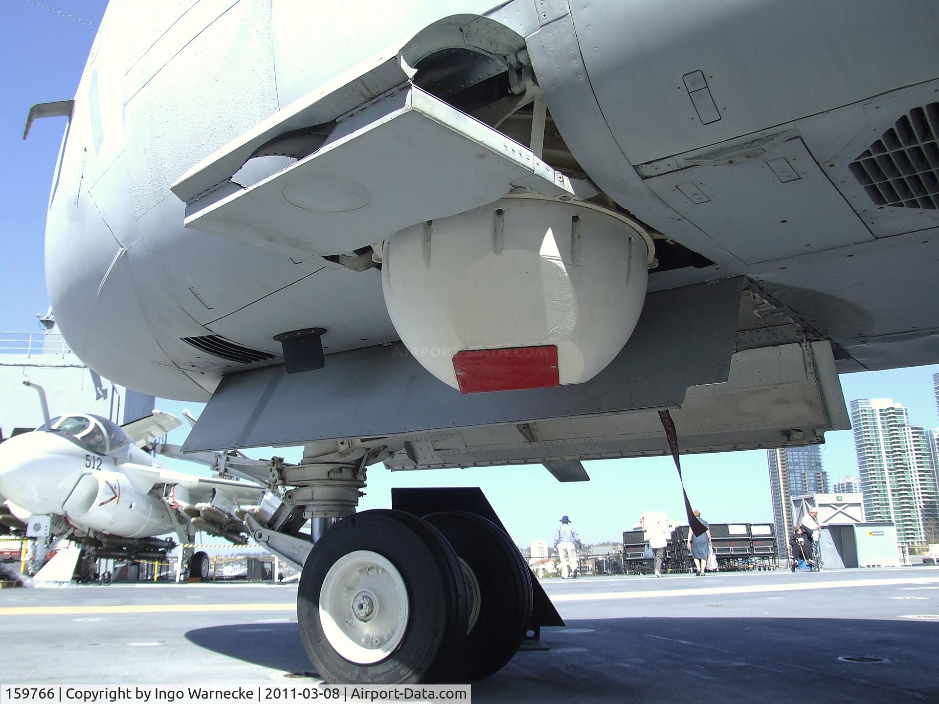 159766, Lockheed S-3A Viking C/N 394A-1095, Lockheed S-3A Viking on the flight deck of the USS Midway Museum, San Diego CA