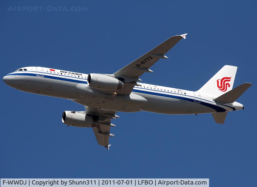 F-WWDJ, 2011 Airbus A320-232 C/N 4775, C/n 4775 - To be -B-6773