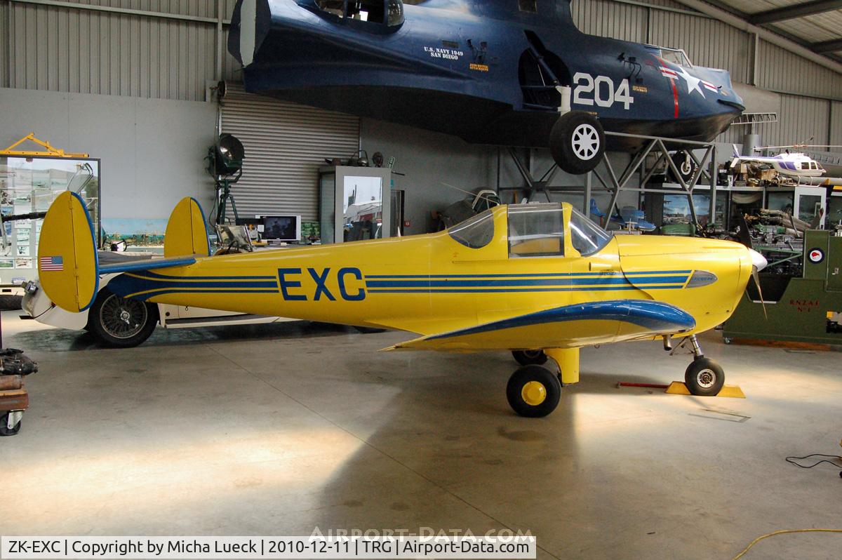 ZK-EXC, 1947 Erco 415D Ercoupe C/N 4811, At Tauranga