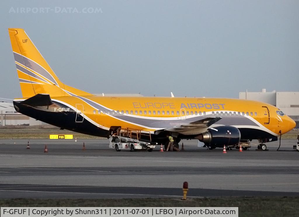 F-GFUF, 1989 Boeing 737-3B3QC C/N 24388, Parked at the old terminal...