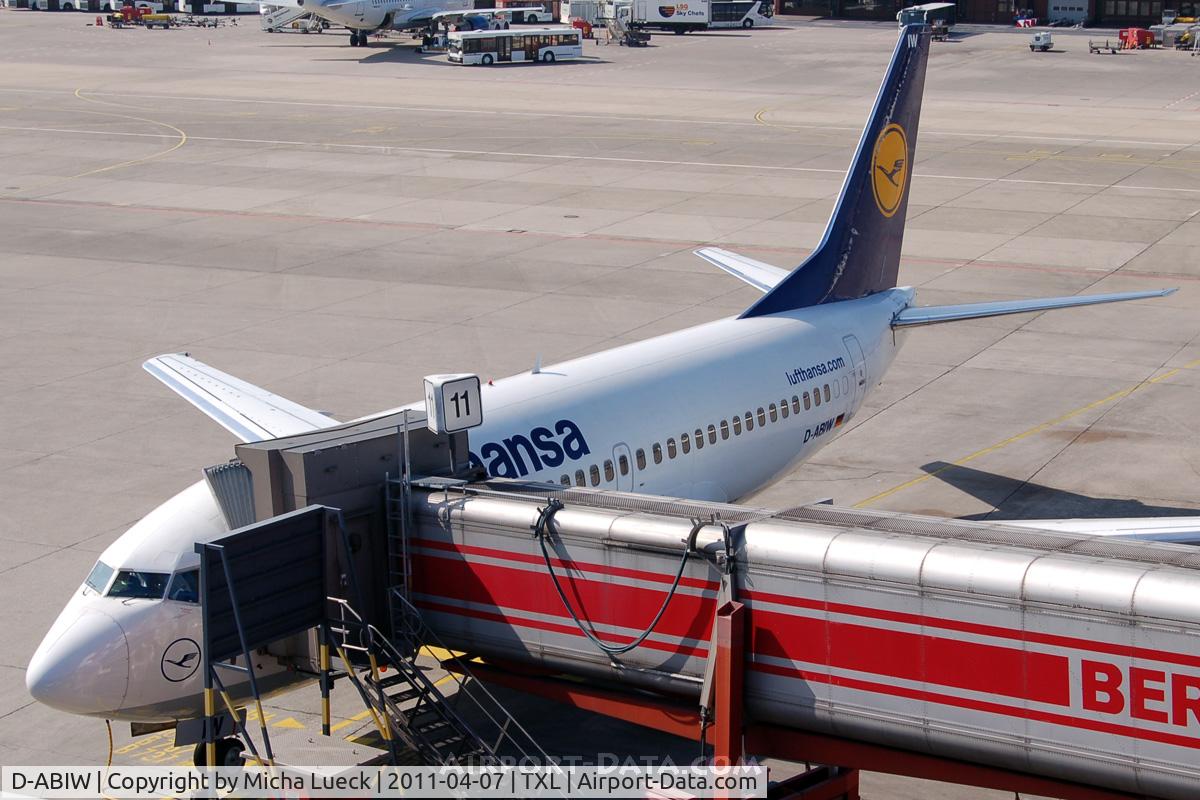 D-ABIW, 1991 Boeing 737-530 C/N 24945, At Tegel