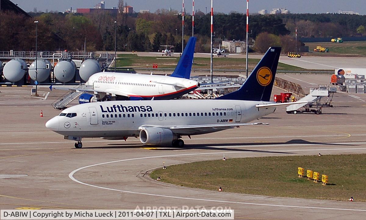 D-ABIW, 1991 Boeing 737-530 C/N 24945, At Tegel