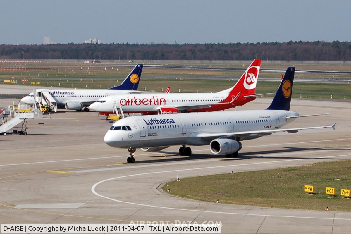 D-AISE, 2000 Airbus A321-231 C/N 1214, At Tegel