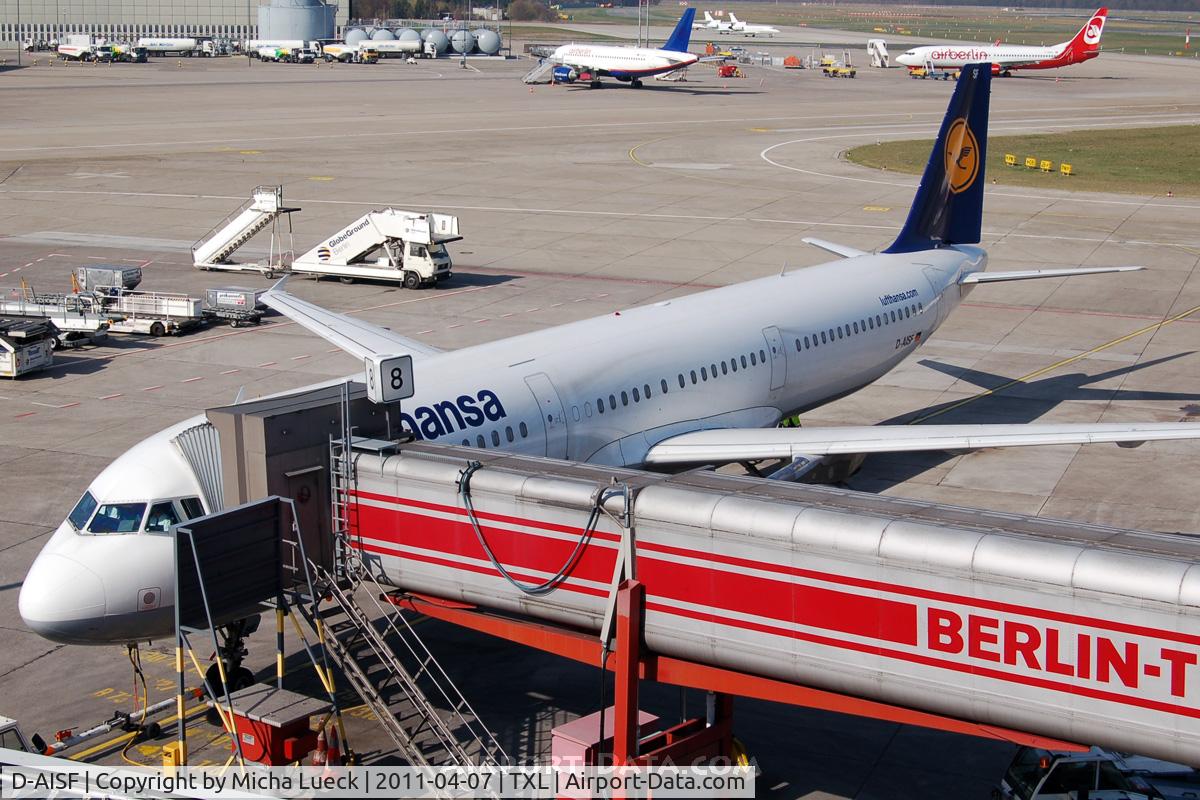 D-AISF, 2000 Airbus A321-231 C/N 1260, At Tegel