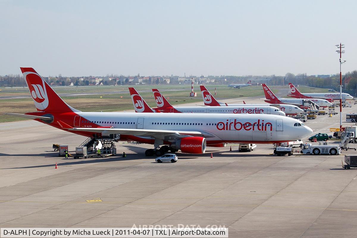 D-ALPH, 2006 Airbus A330-223 C/N 739, At Tegel