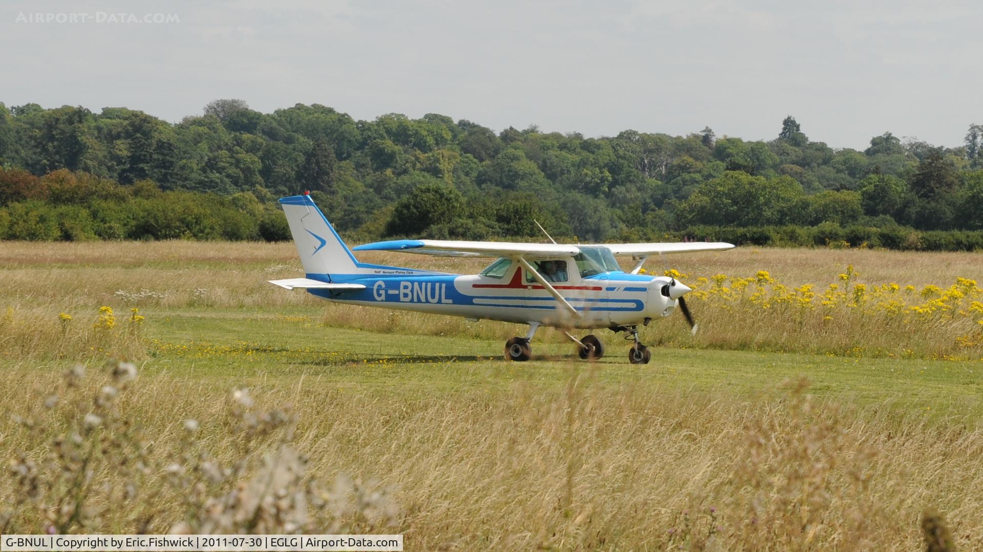 G-BNUL, 1980 Cessna 152 C/N 152-84486, G-BNUL visiting Panhsanger Airfield