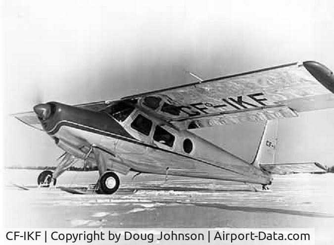 CF-IKF, 1955 Helio H-391B Courier C/N 018, 1955  H-391B	c/n 018	Alberta
