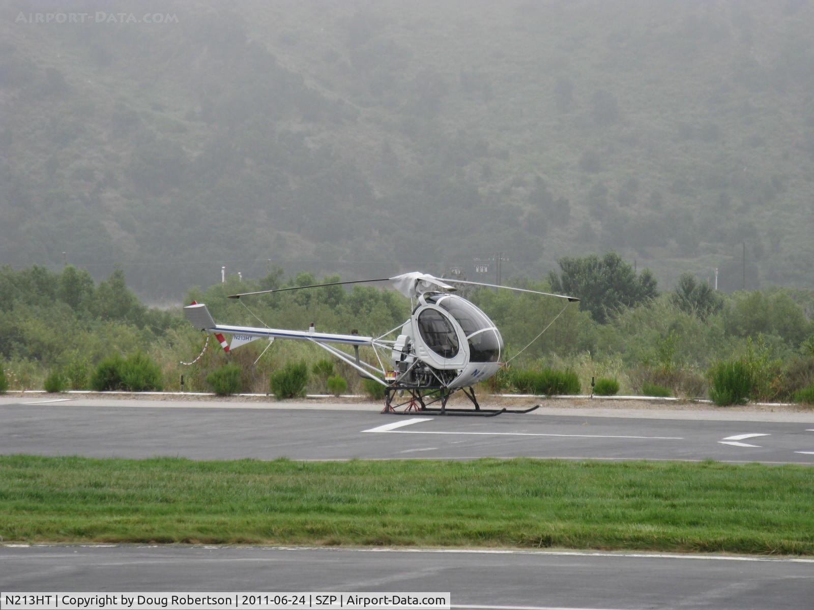 N213HT, 1968 Hughes TH-55 C/N 67-16822(780929), 1968 Hughes 269A ex TH-55A OSAGE, one Lycoming HIO-360 180 Hp, on SZP Helipad
