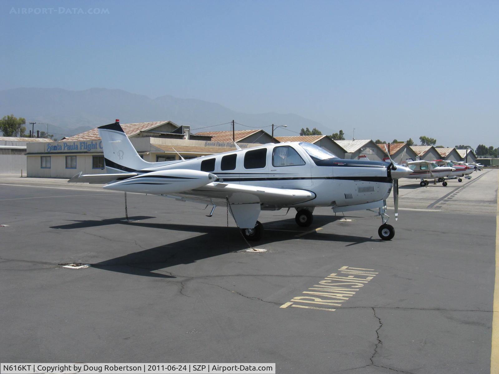 N616KT, Raytheon Aircraft Company G36 C/N E-3737, 2006 Raytheon Beech G36 BONANZA, Continental IO-550-B 300 Hp with altitude-compensating fuel pump for automatic mixture control
