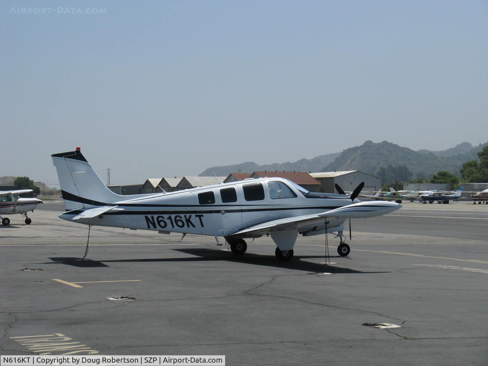 N616KT, Raytheon Aircraft Company G36 C/N E-3737, 2006 Raytheon Beech G36 BONANZA, Continental IO-550-B 300 Hp with altitude-compensating fuel pump for automatic mixture control