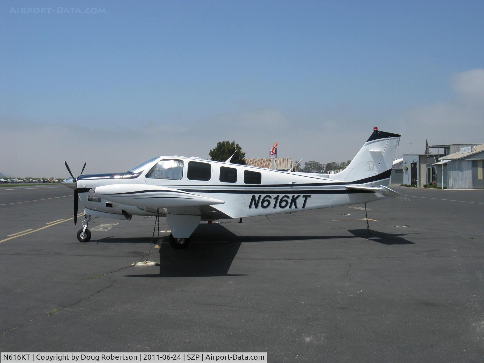 N616KT, Raytheon Aircraft Company G36 C/N E-3737, 2006 Raytheon Beech G36 BONANZA, Continental IO-550-B 300 Hp with altitude-compensating fuel pump for automatic mixture control, Hartzell 3 blade CS prop, 74.0 U S gallons useable.