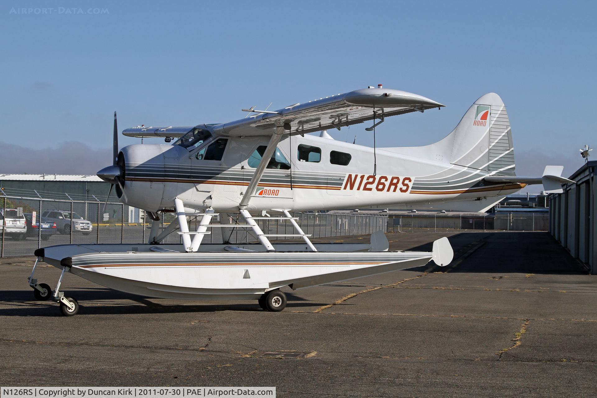 N126RS, 1961 De Havilland Canada DHC-2 Beaver Mk.1 C/N 1464, Taxiing out for a flight to Pender Island