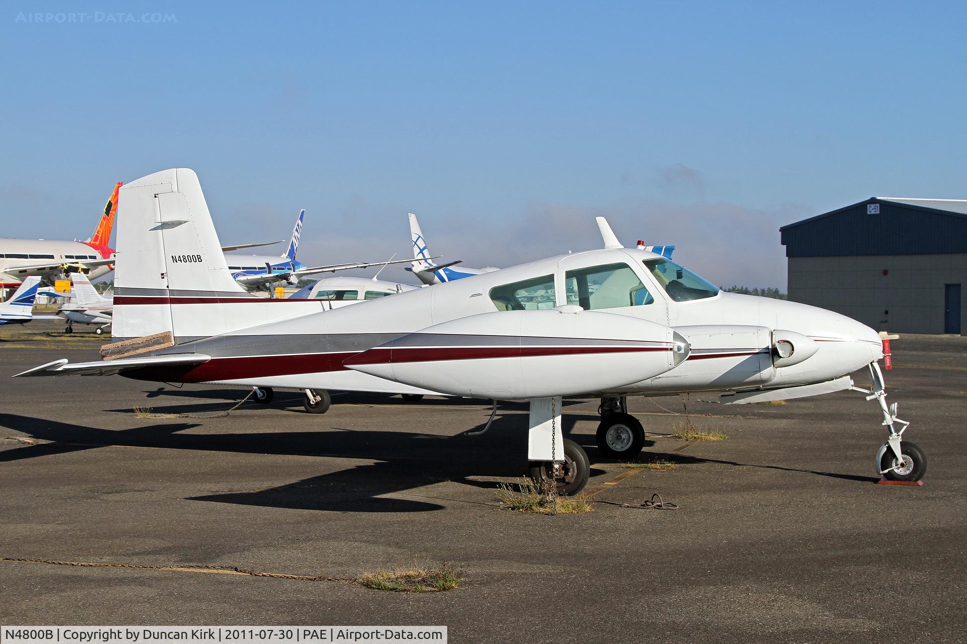 N4800B, 1955 Cessna 310 C/N 35100, Based Cessna 310