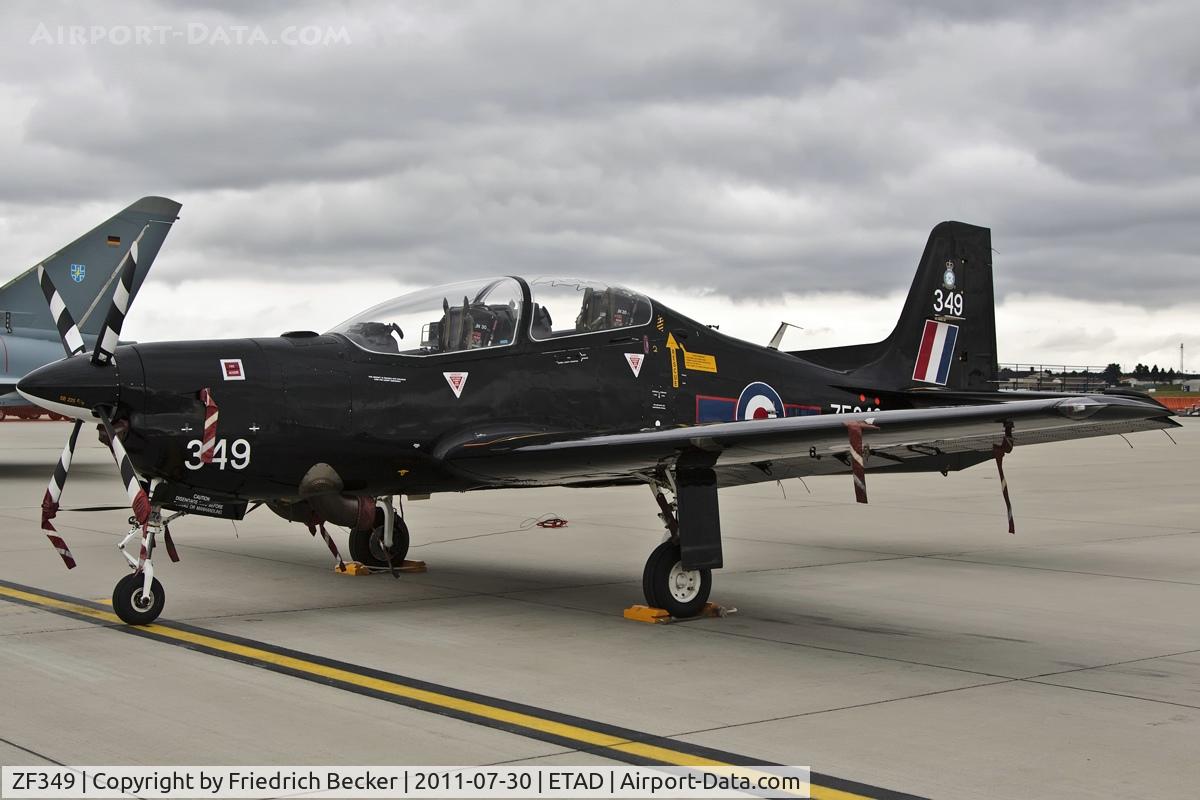 ZF349, Short S-312 Tucano T1 C/N S113/T84, static display, Spangdahlem Open House 2011