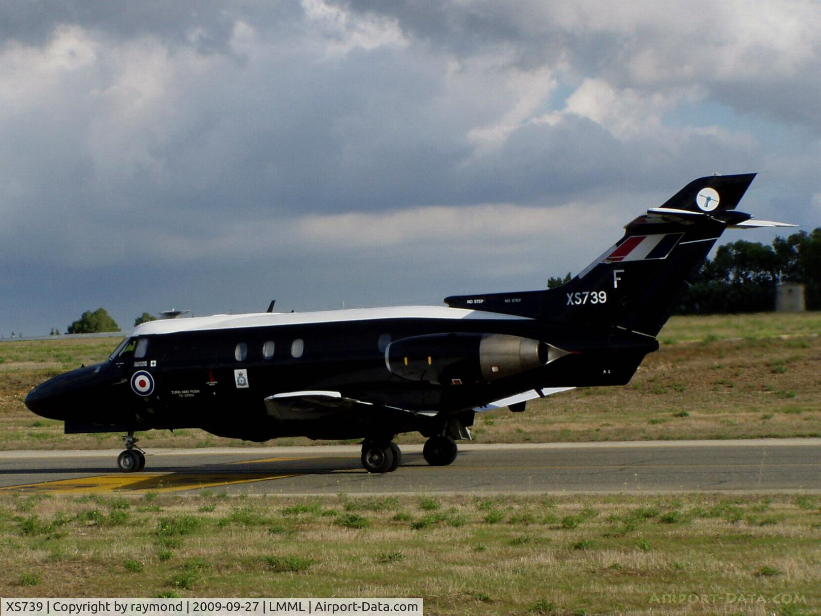XS739, 1966 Hawker Siddeley HS.125 Dominie T.1 C/N 25081, Dominie XS739/F 55Sqd RAF