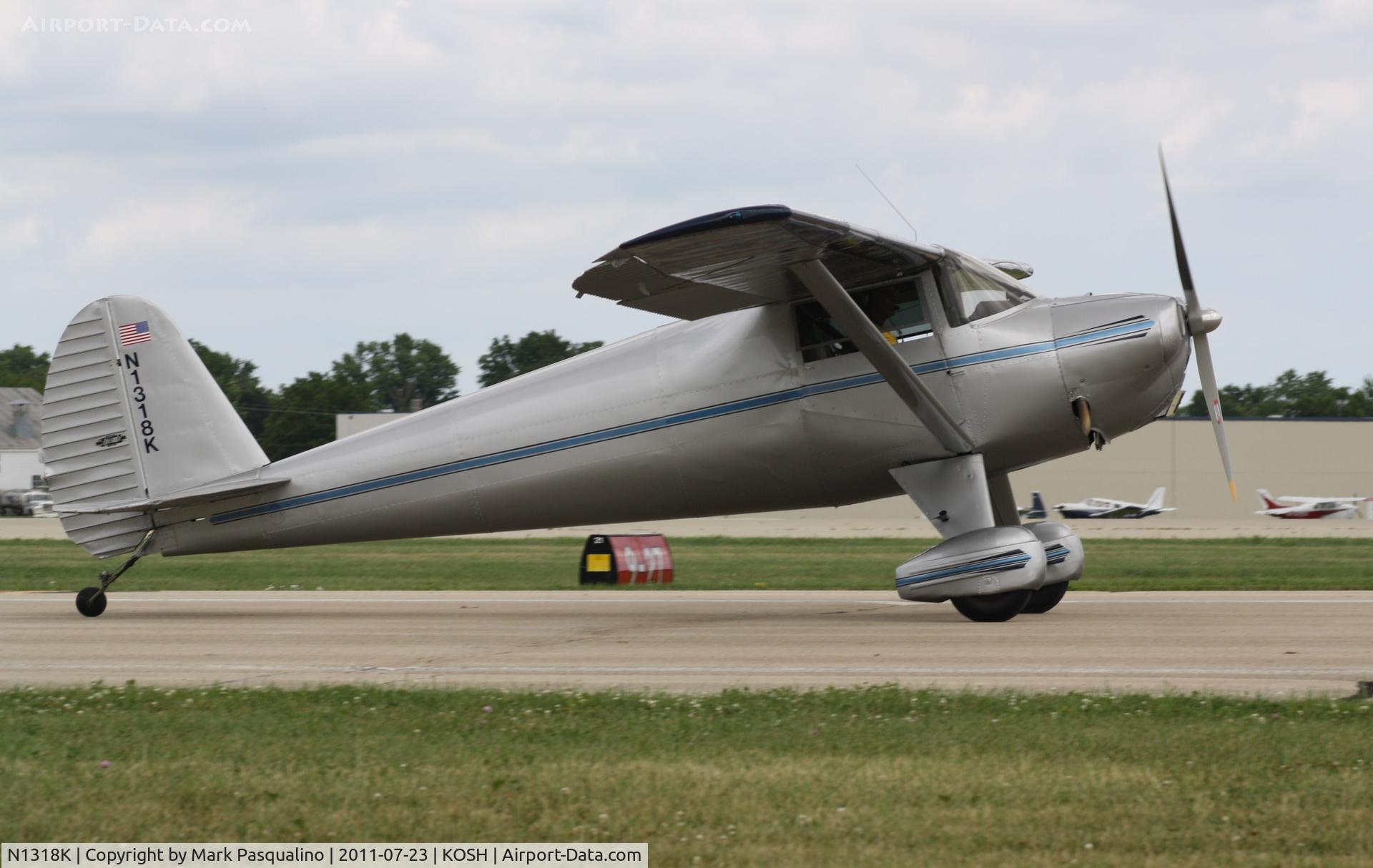 N1318K, 1947 Luscombe 8A C/N 4045, Luscombe 8A