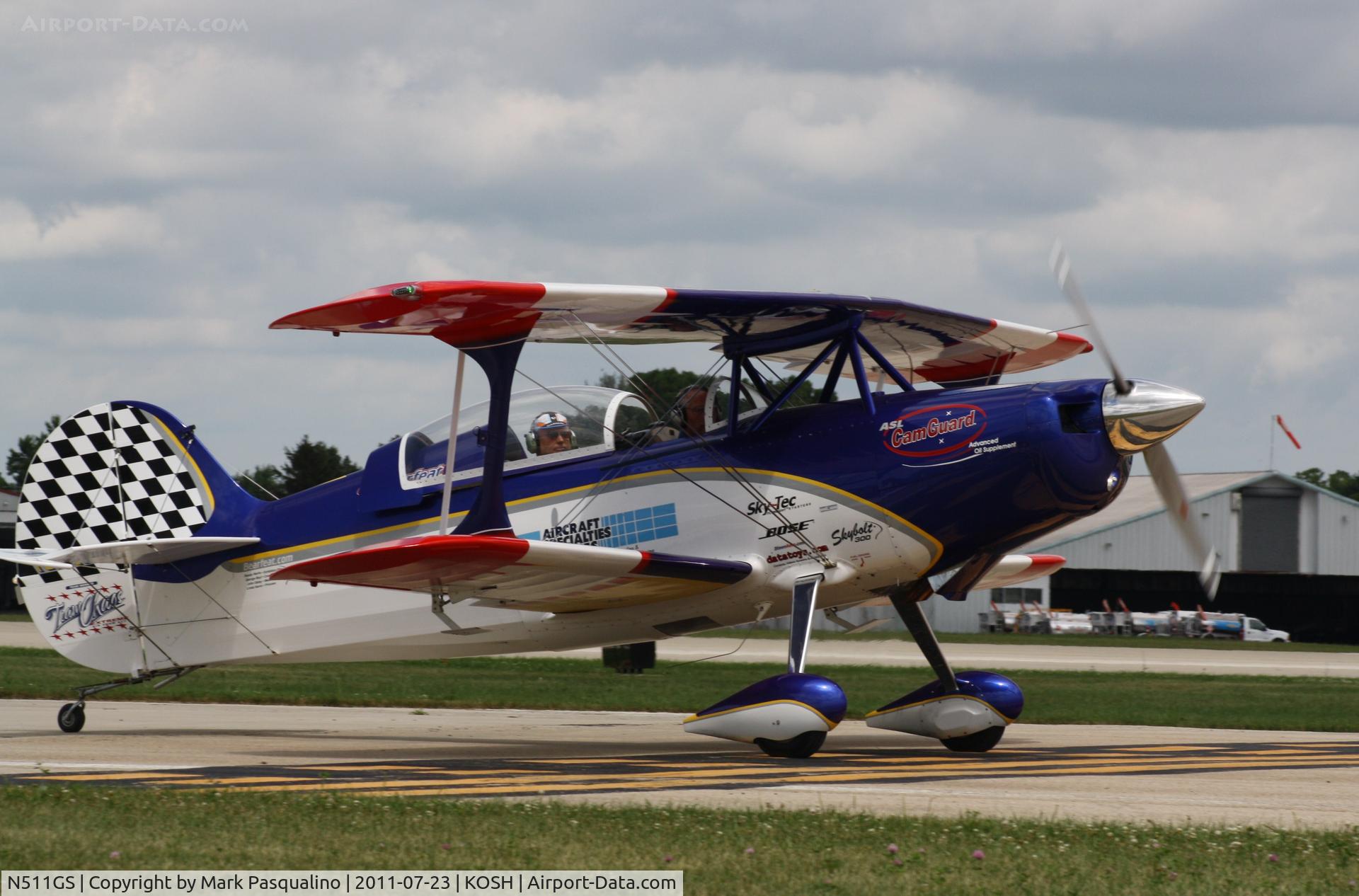 N511GS, 1993 Steen Skybolt 300 C/N HR30091001, Skybolt 300