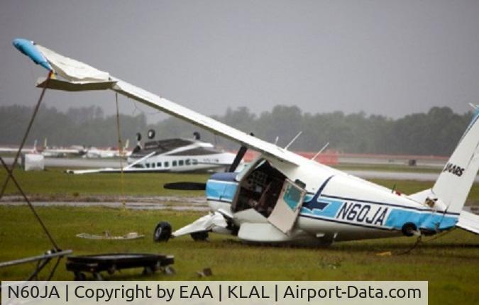 N60JA, 1967 Helio H-295/U10D C/N c/n 1240 (66-14338), 1967 H-295/U-10D  c/n 1240 (66-14338) originally N999O1, Jaars “Bug Juice” Reportedly damaged beyond repair at Sun 'N Fun