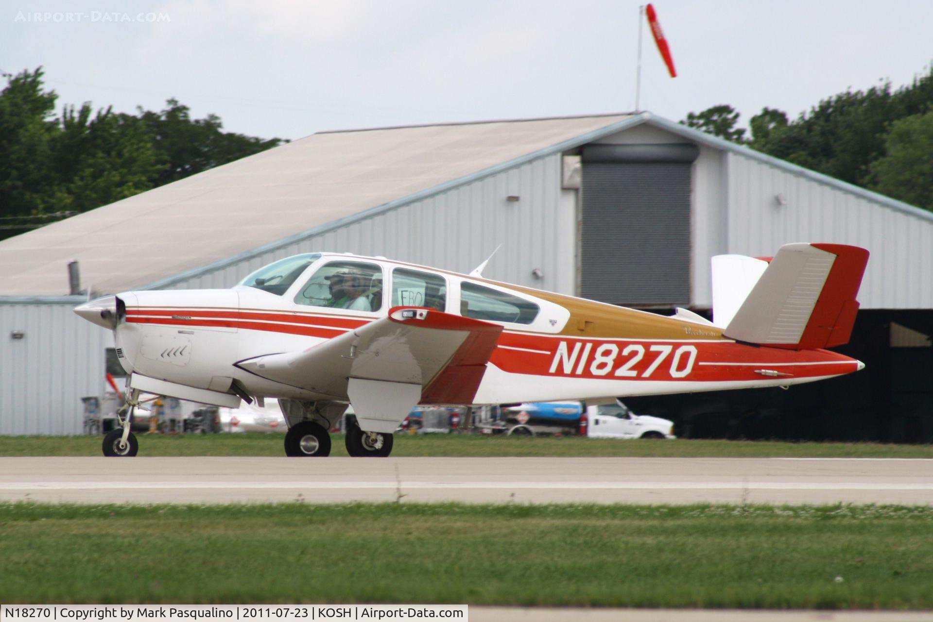 N18270, 1977 Beech V35B Bonanza C/N D-10029, Beech V35B