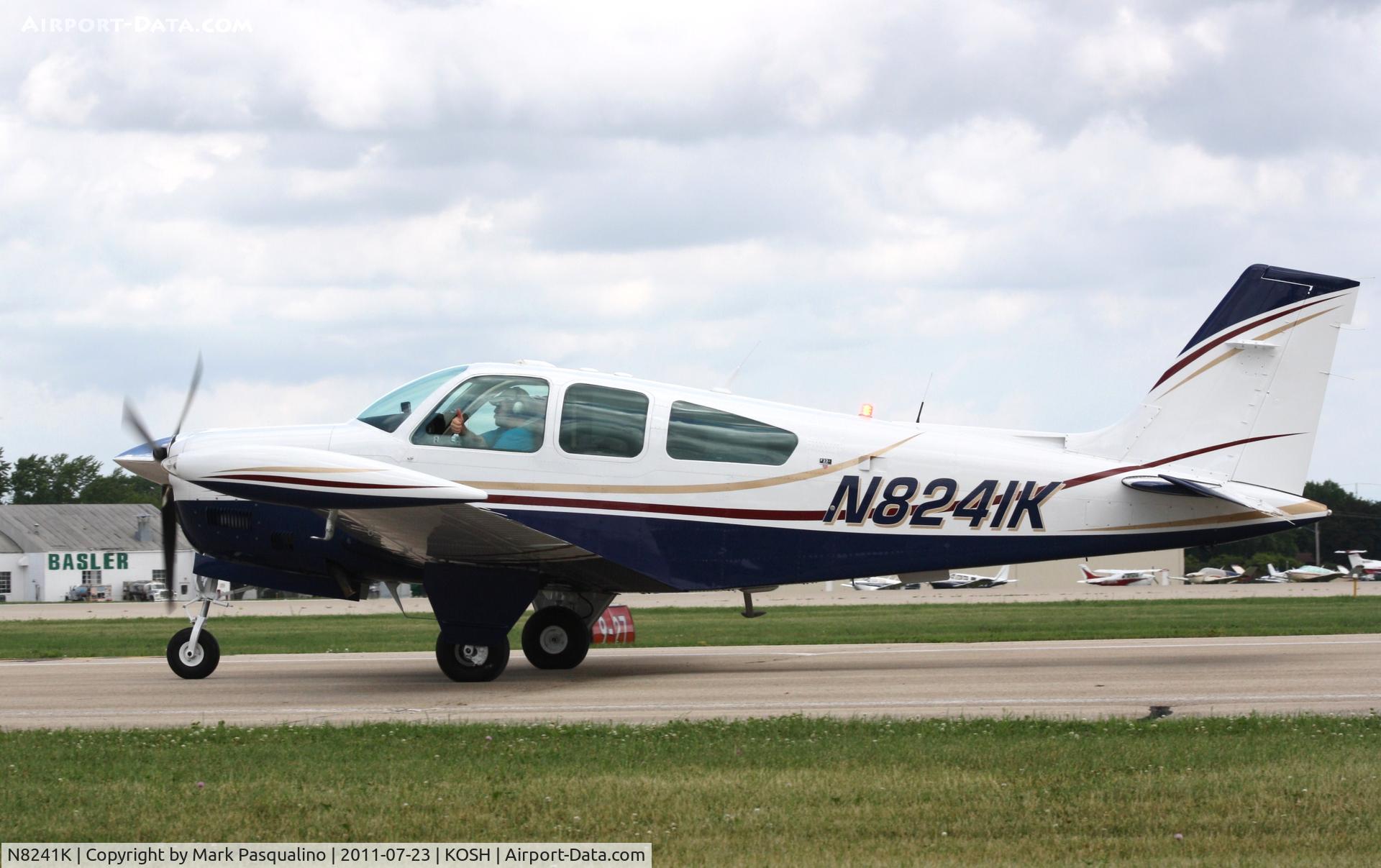 N8241K, 1991 Beech F33A Bonanza C/N CE-1616, Beech F33A