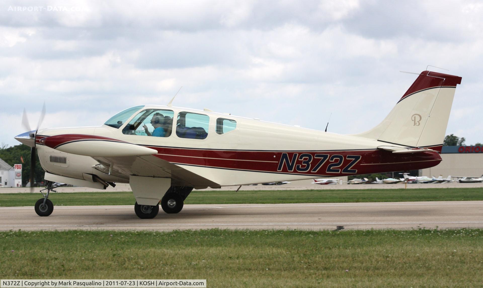 N372Z, 1960 Beech 35-A33 Debonair C/N CD-254, Beech A33