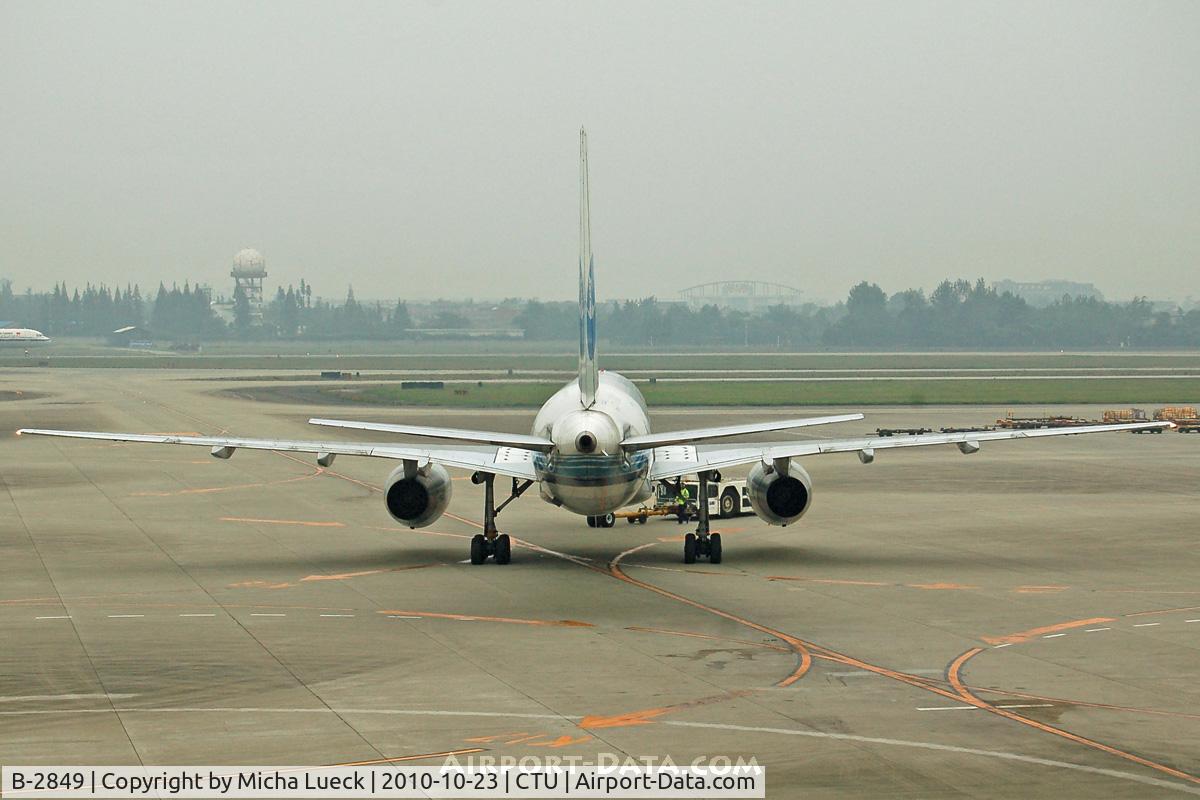 B-2849, 1996 Boeing 757-25C C/N 27517, At Chengdu
