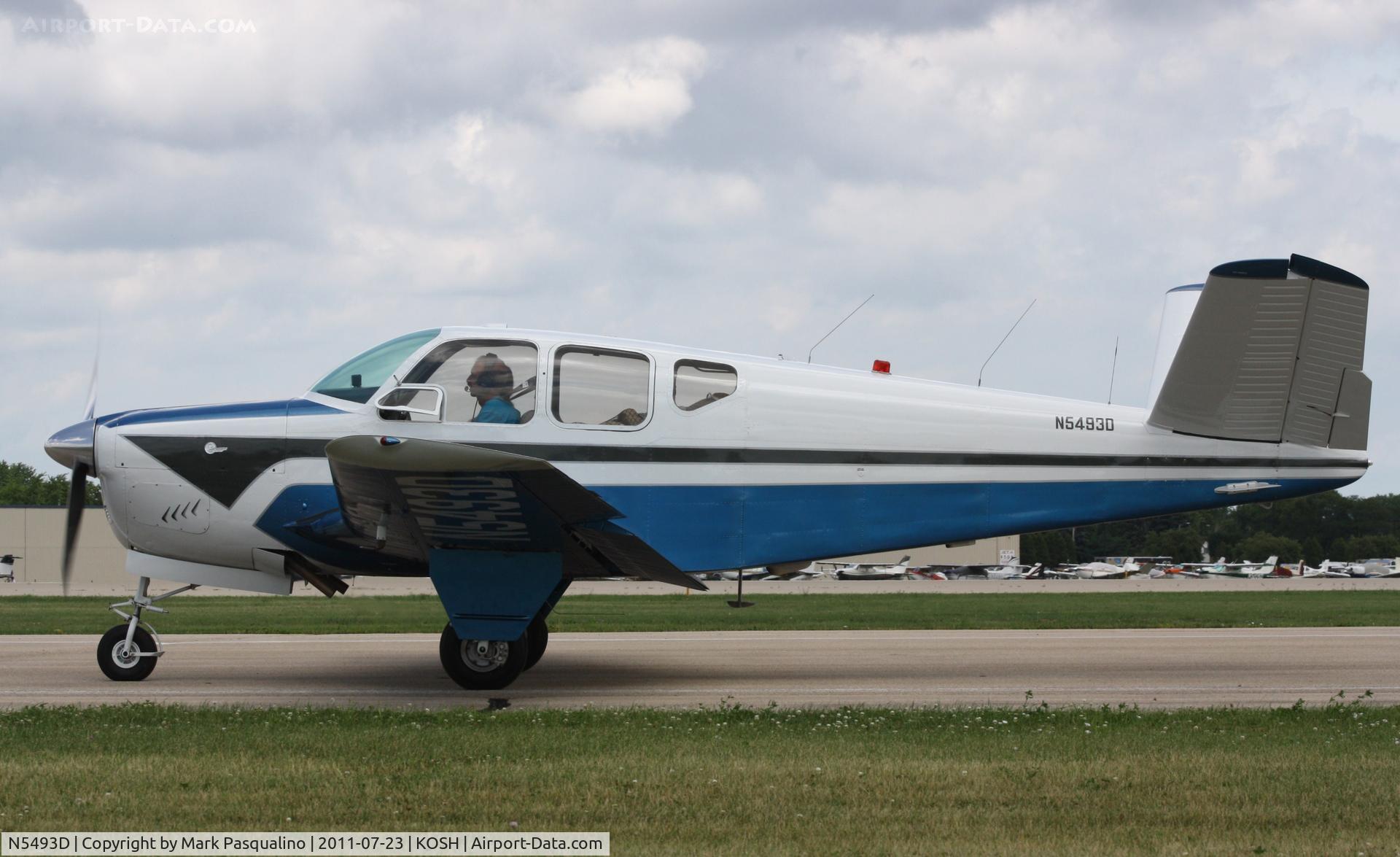 N5493D, 1957 Beech H35 Bonanza C/N D-5022, Beech H35