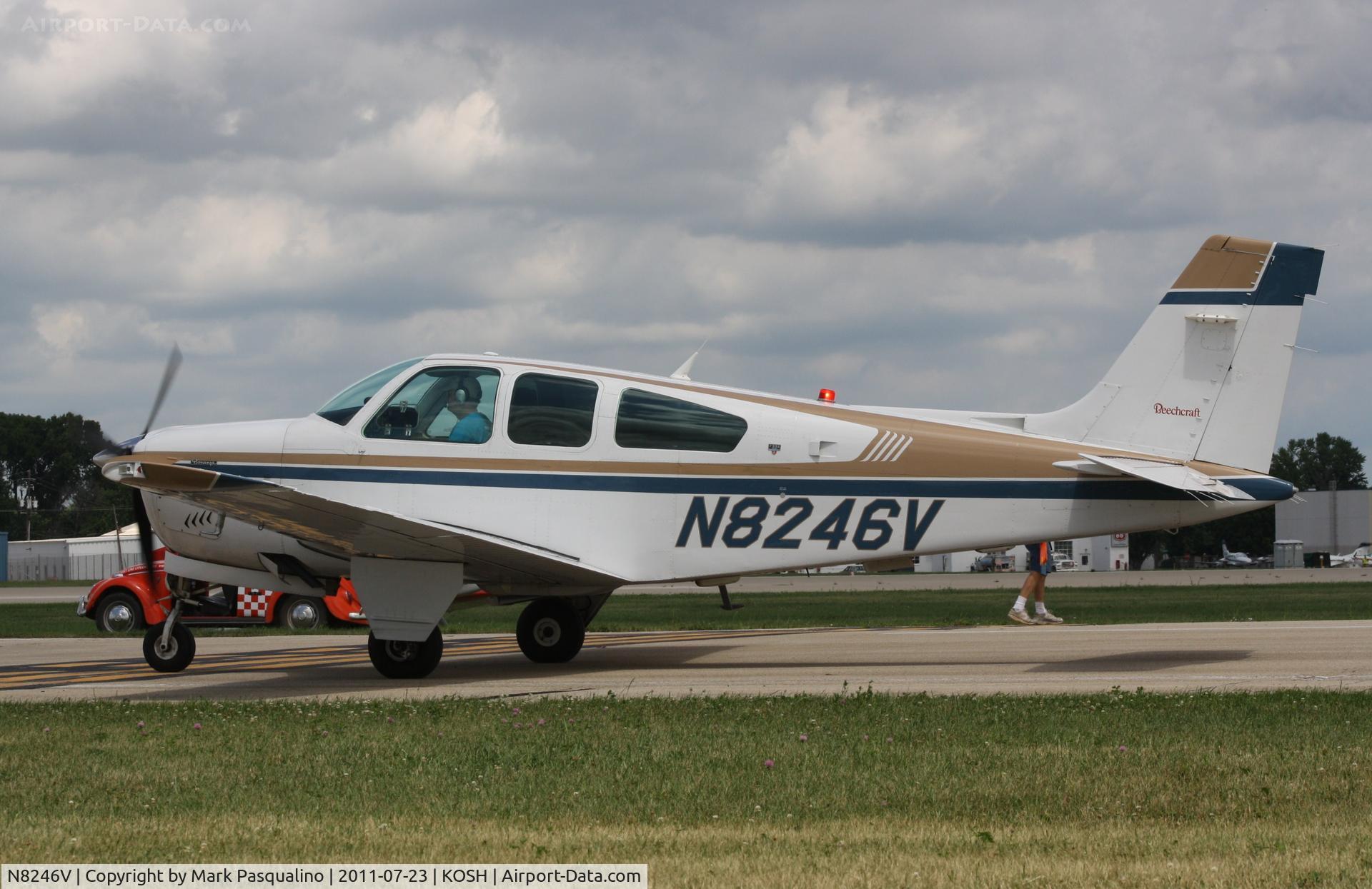 N8246V, 1991 Beech F33A Bonanza C/N CE-1620, Beech F33A