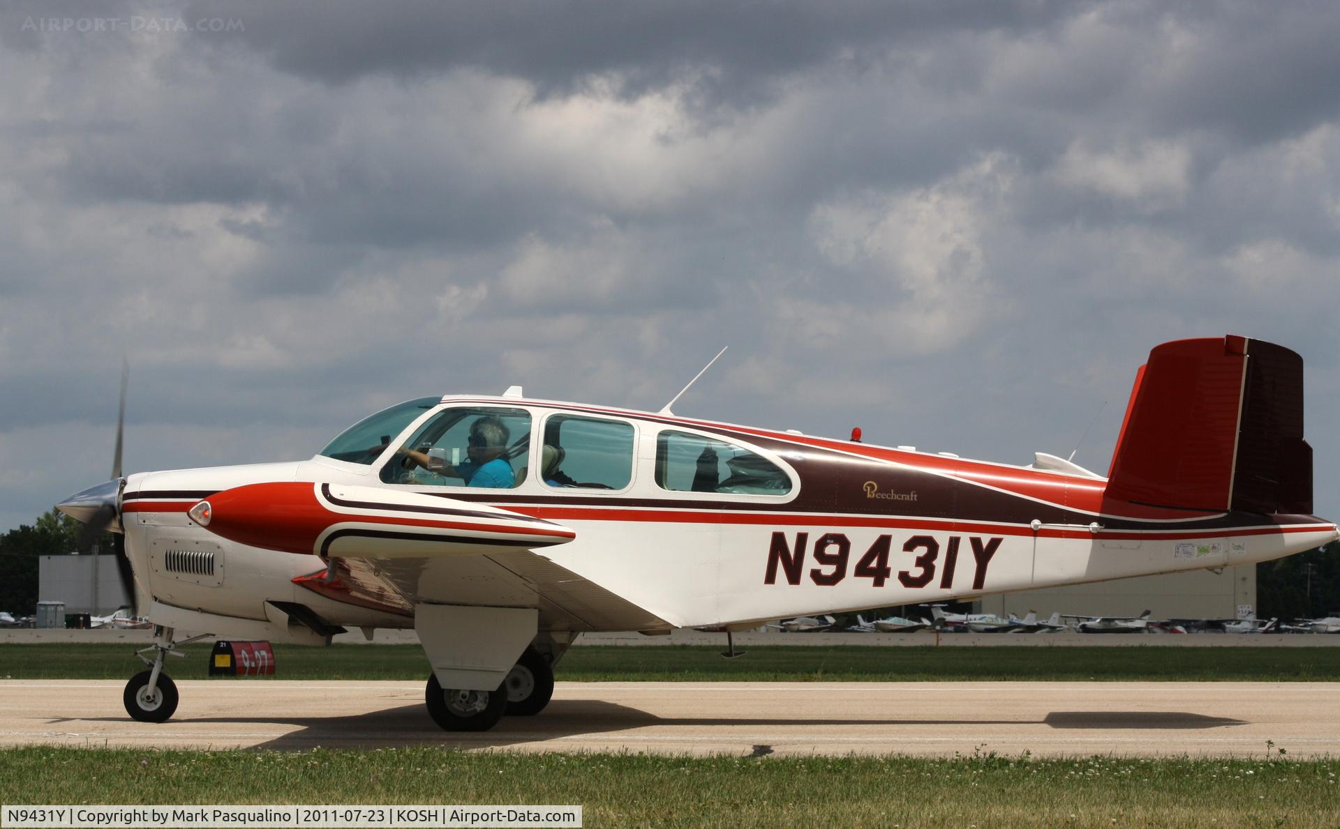 N9431Y, 1960 Beech N35 Bonanza C/N D-6610, Beech N35