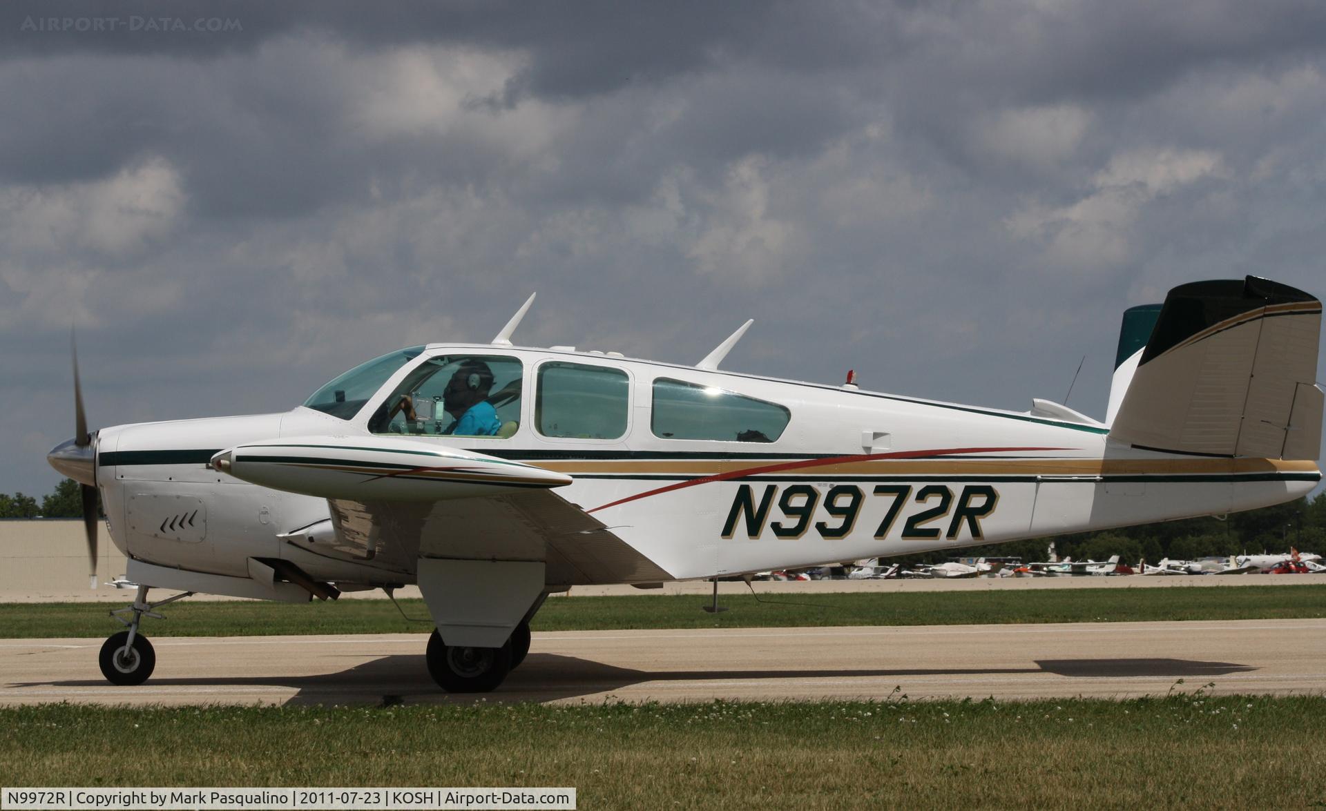 N9972R, 1960 Beech M35 Bonanza C/N D-6485, Beech M35