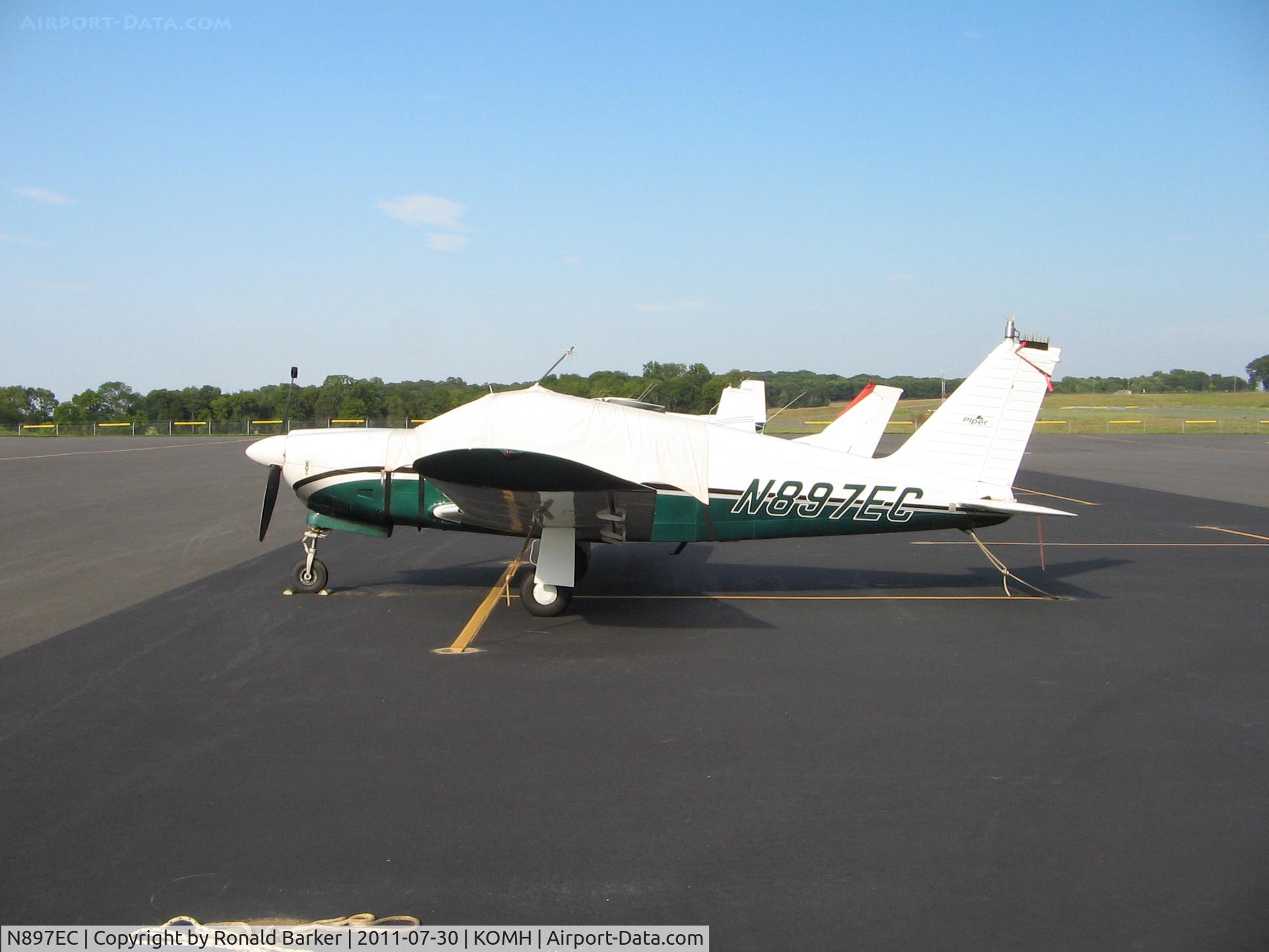 N897EC, 1969 Piper PA-28R-200 C/N 28R-35376, Orange