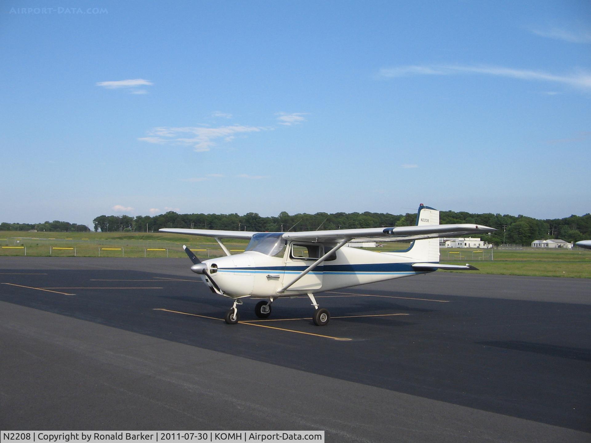 N2208, 1956 Cessna 172 C/N 29503, Orange