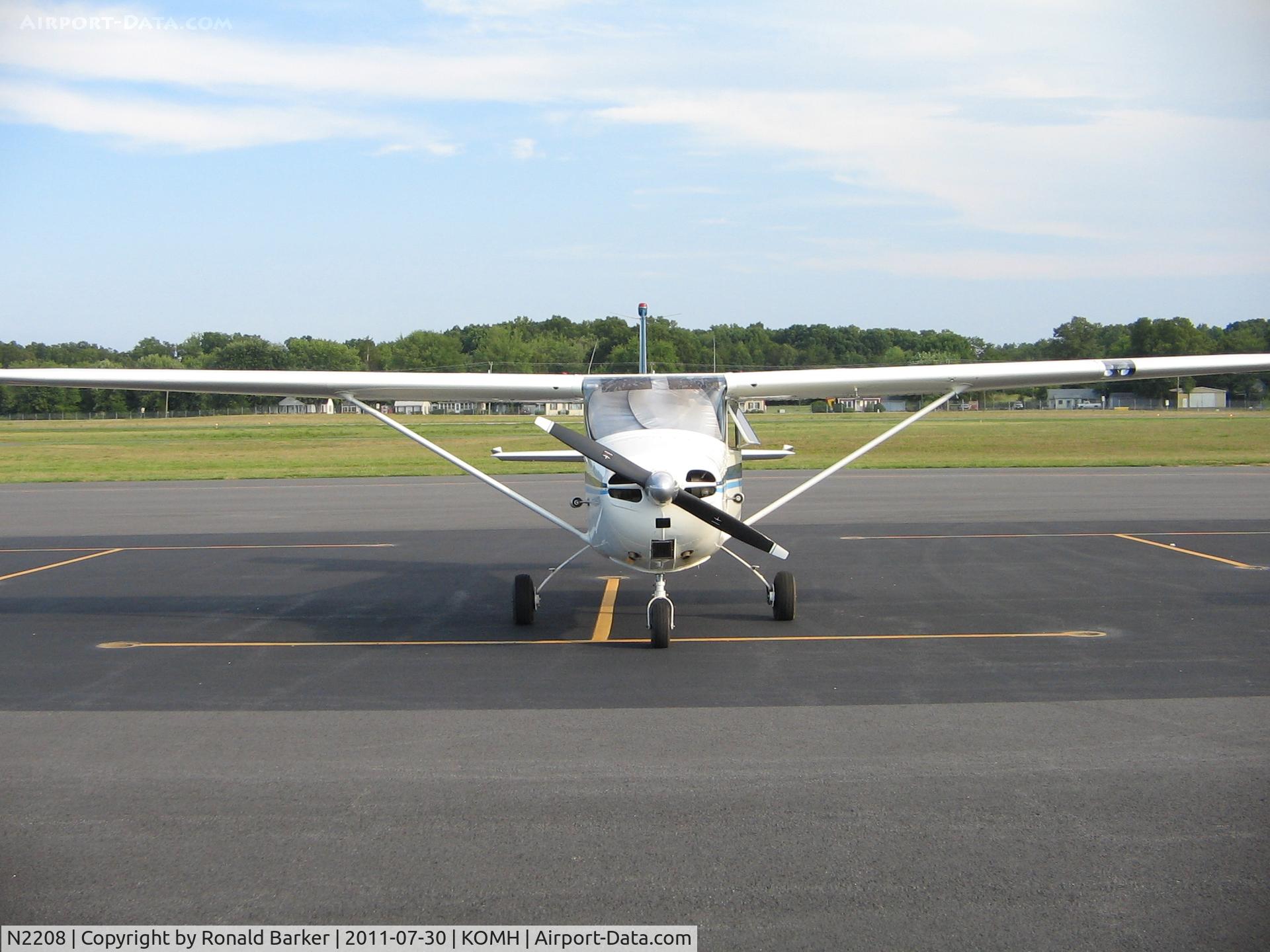N2208, 1956 Cessna 172 C/N 29503, Orange