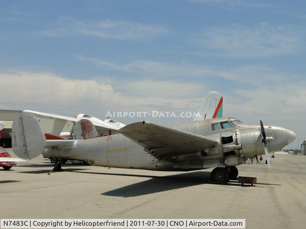 N7483C, 1964 Lockheed PV-2 Harpoon C/N 15-1168, Still being refurbished