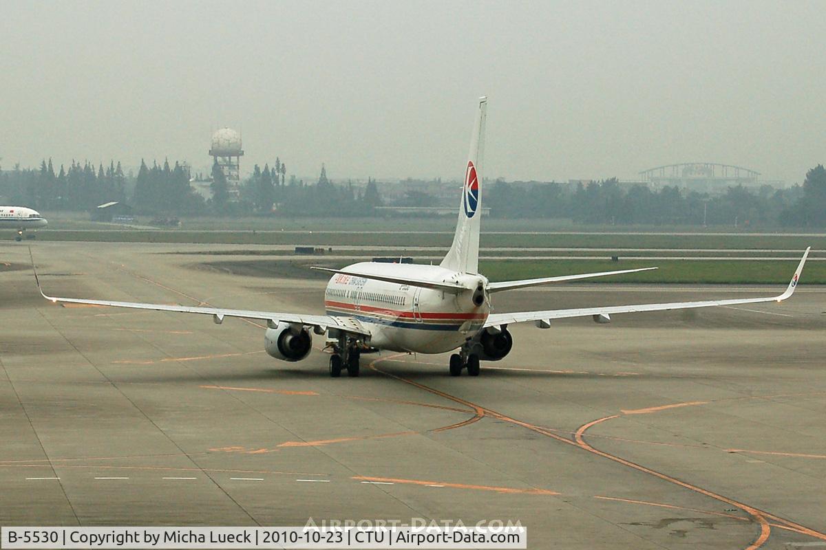 B-5530, 2010 Boeing 737-89P C/N 29655, At Chengdu