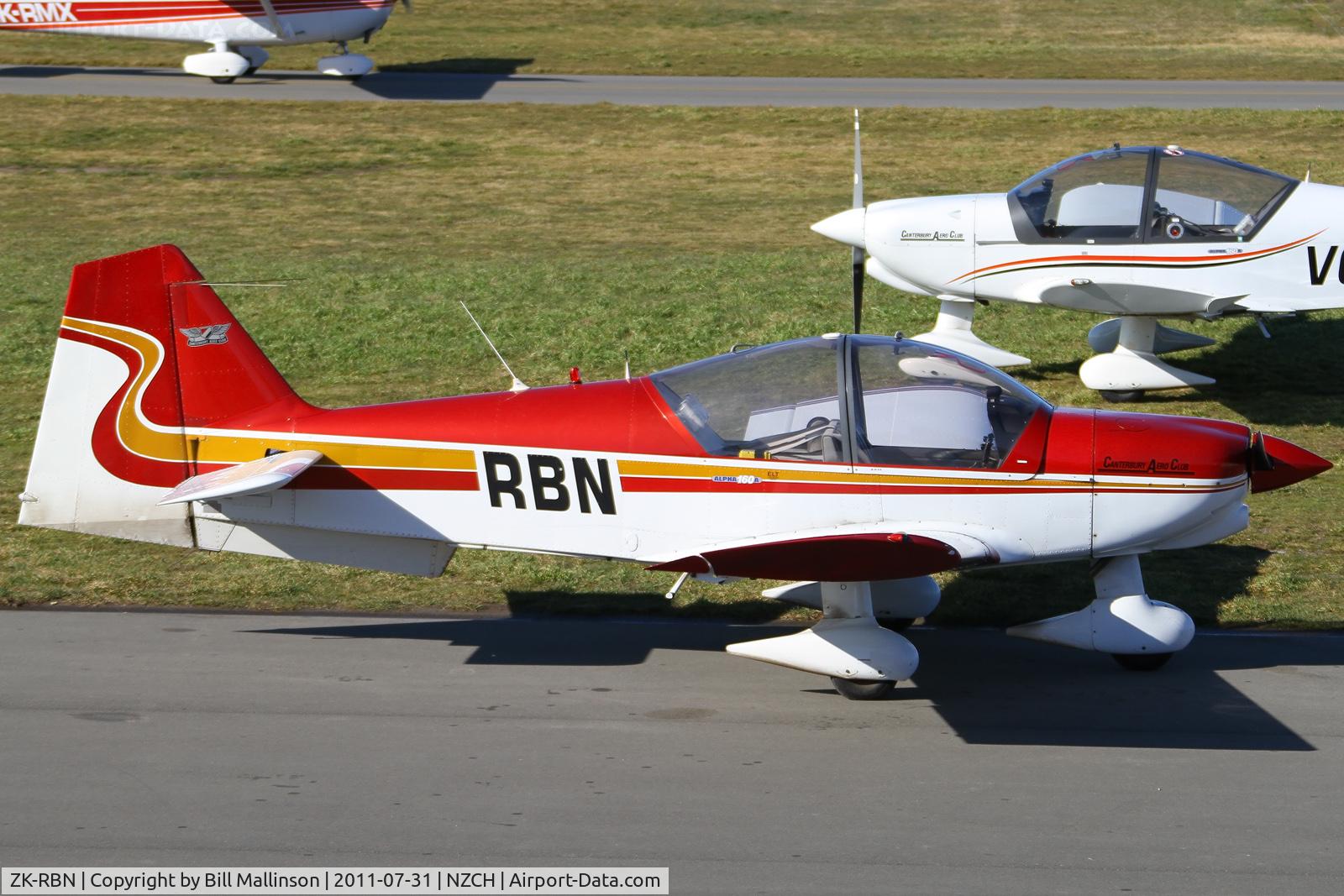 ZK-RBN, Robin R-2160 Alpha Sport C/N 359, waiting in line for a  driver
