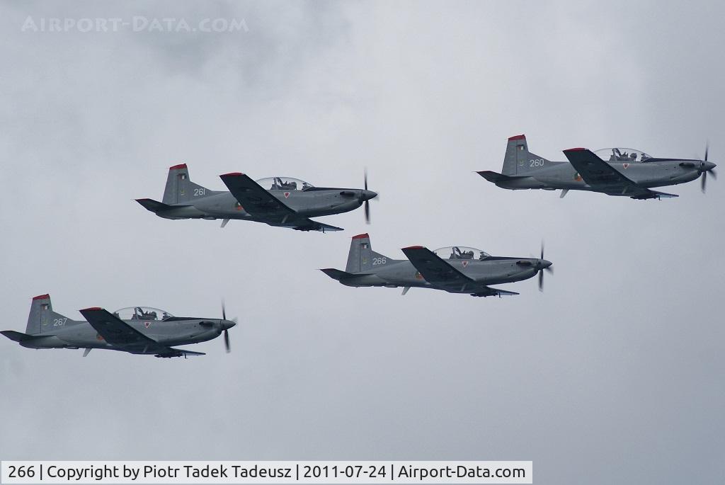 266, Pilatus PC-9M C/N 661, Bray.