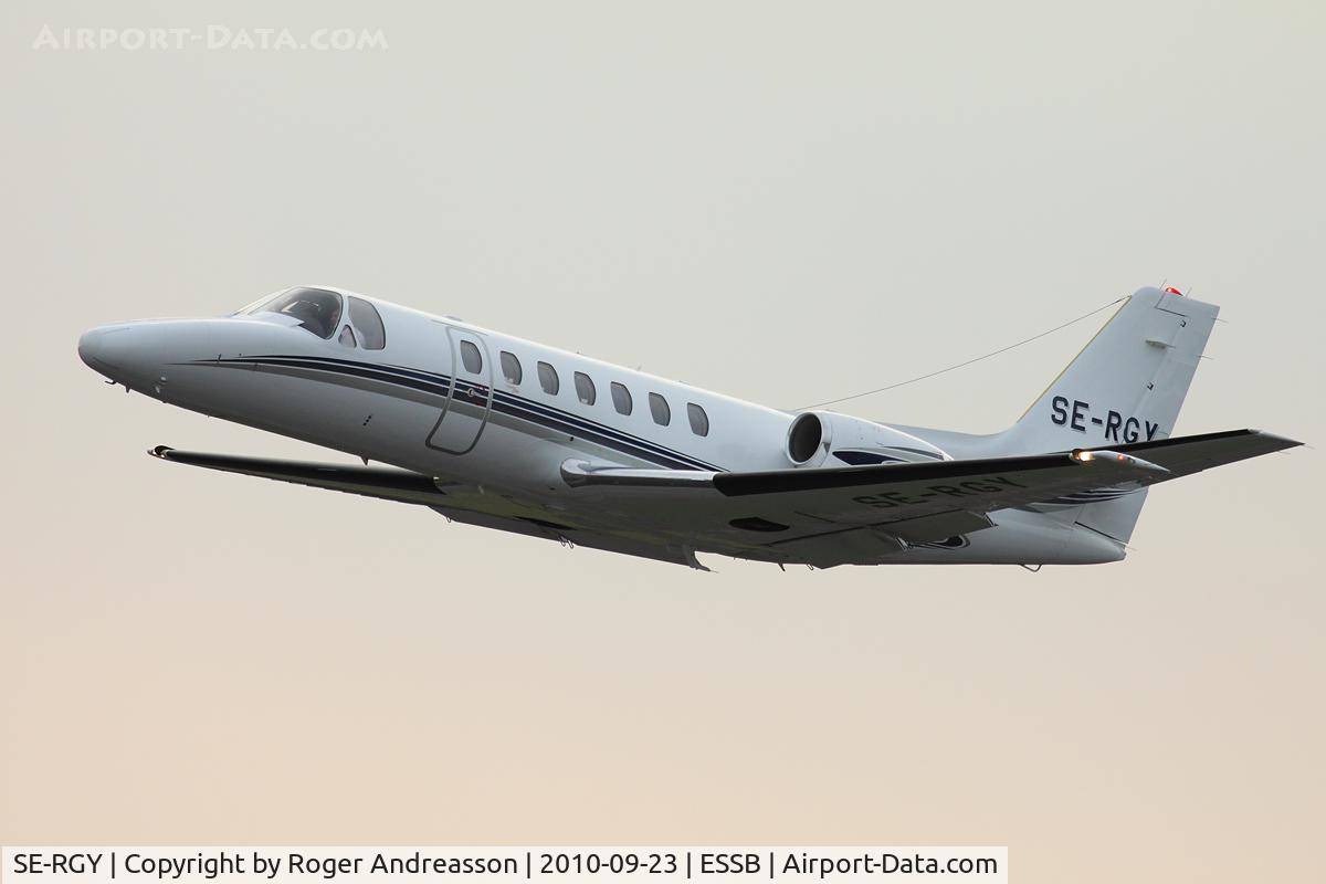 SE-RGY, 1997 Cessna 560 Citation V C/N 560-0414, Op by Petter Solberg Aviation