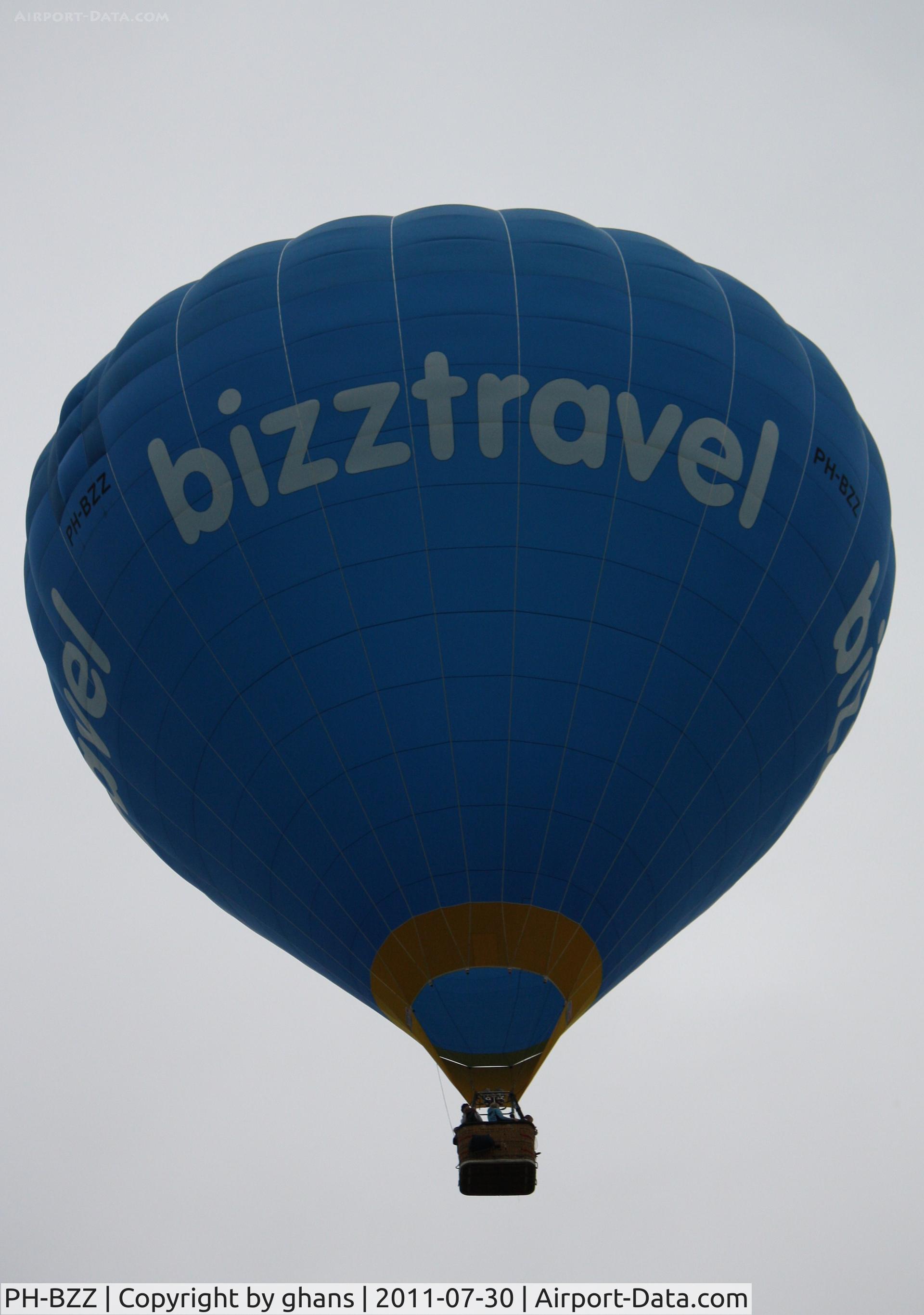 PH-BZZ, 2010 Cameron Z-160 C/N 11389, Bizztravel