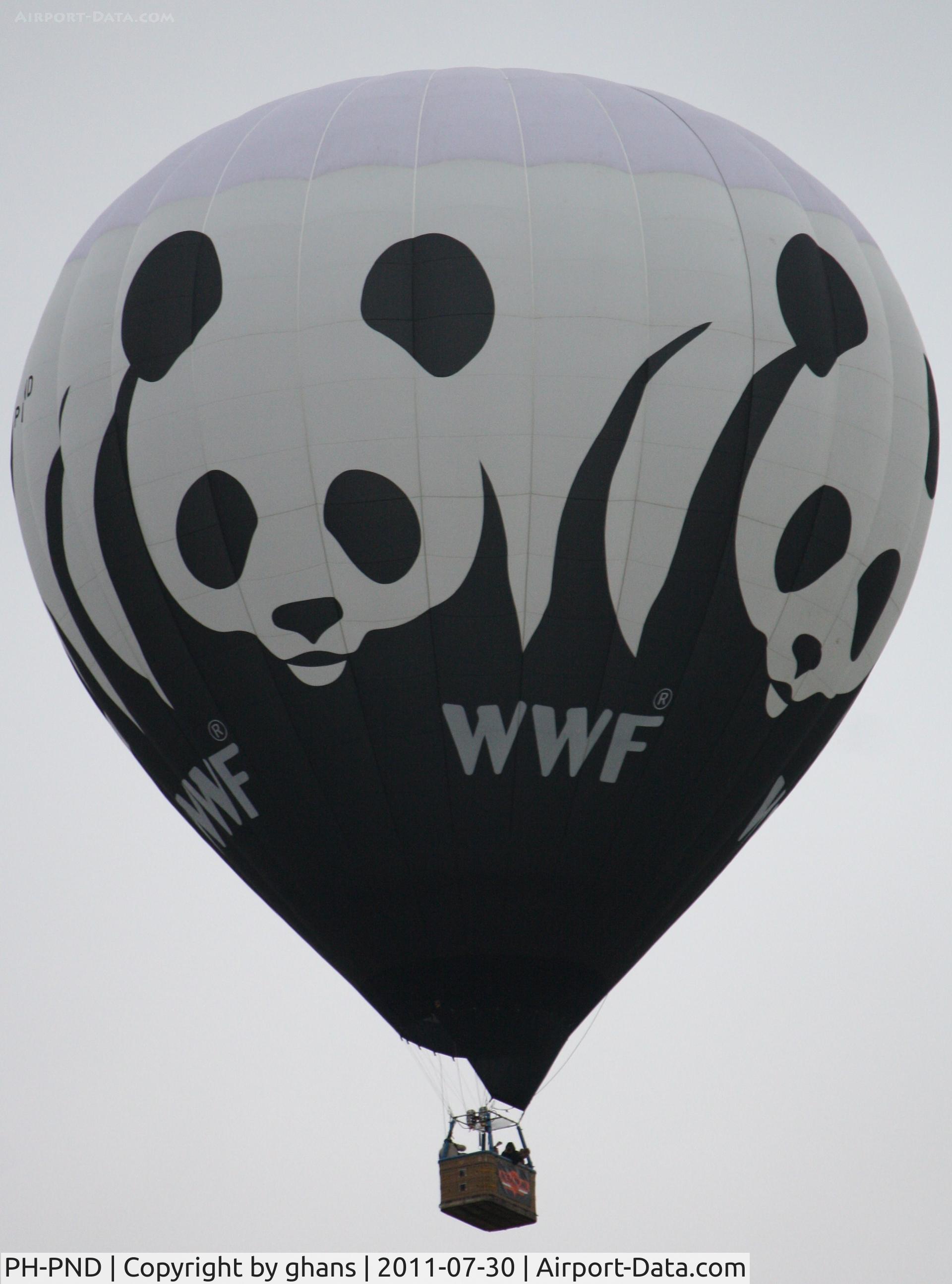 PH-PND, 2008 Lindstrand Balloons Ltd LBL 180A C/N 1176, WWF