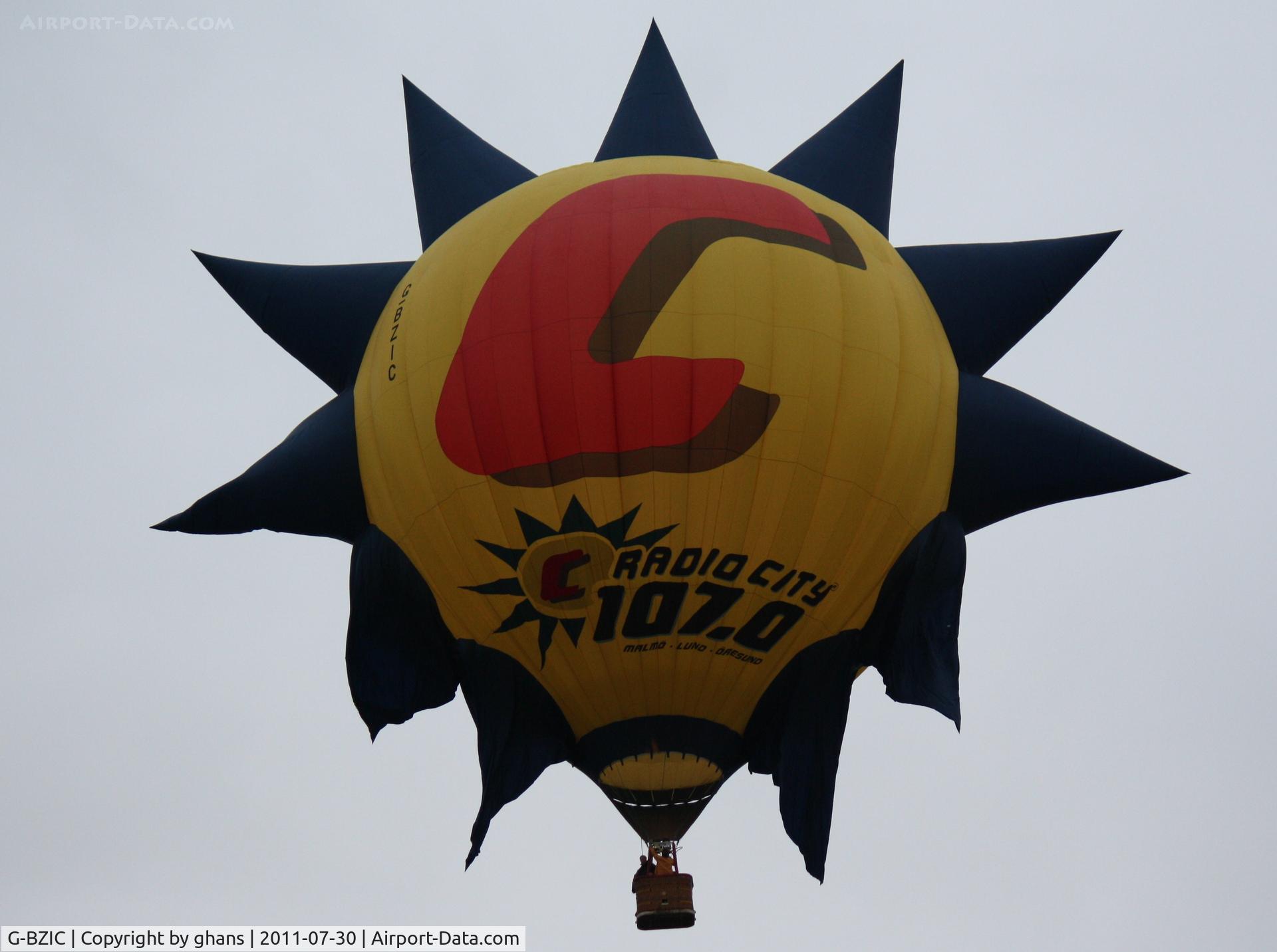 G-BZIC, 2000 Lindstrand Balloons Ltd LBL SUN C/N 702, Sun
