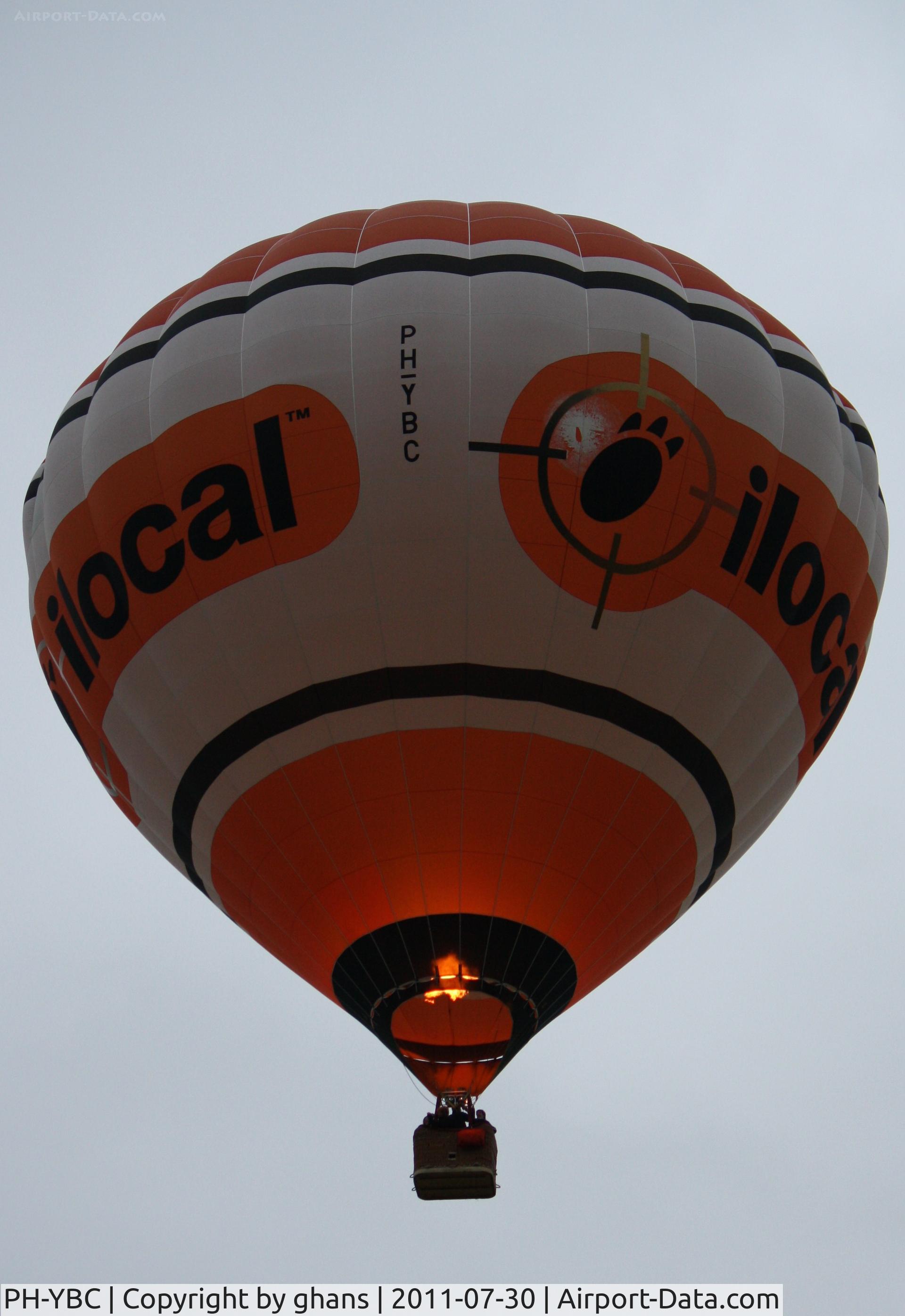 PH-YBC, Lindstrand LBL 150A C/N 1087, Ilocal