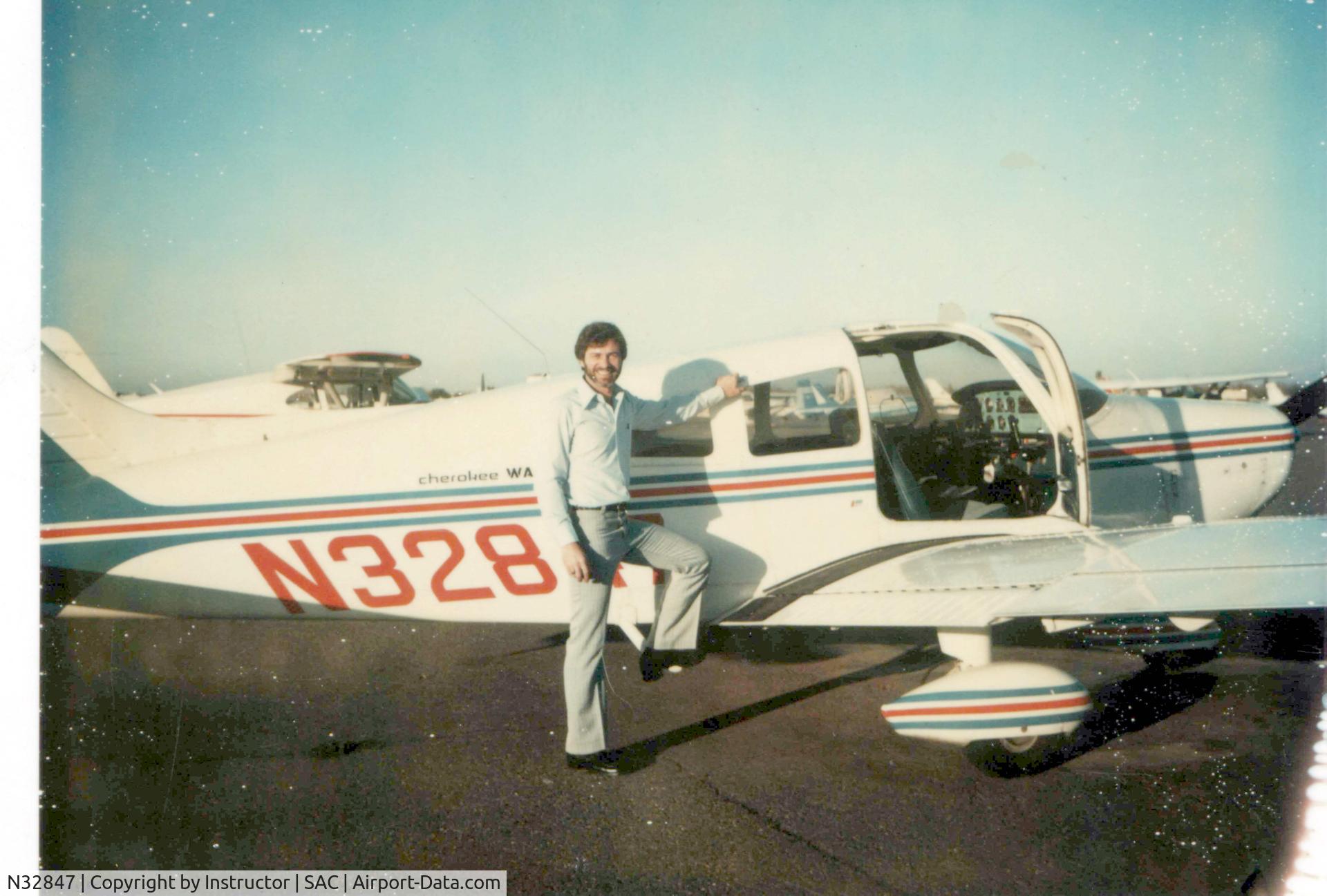 N32847, 1974 Piper PA-28-151 C/N 28-7515258, Student pilot  David Hibbard