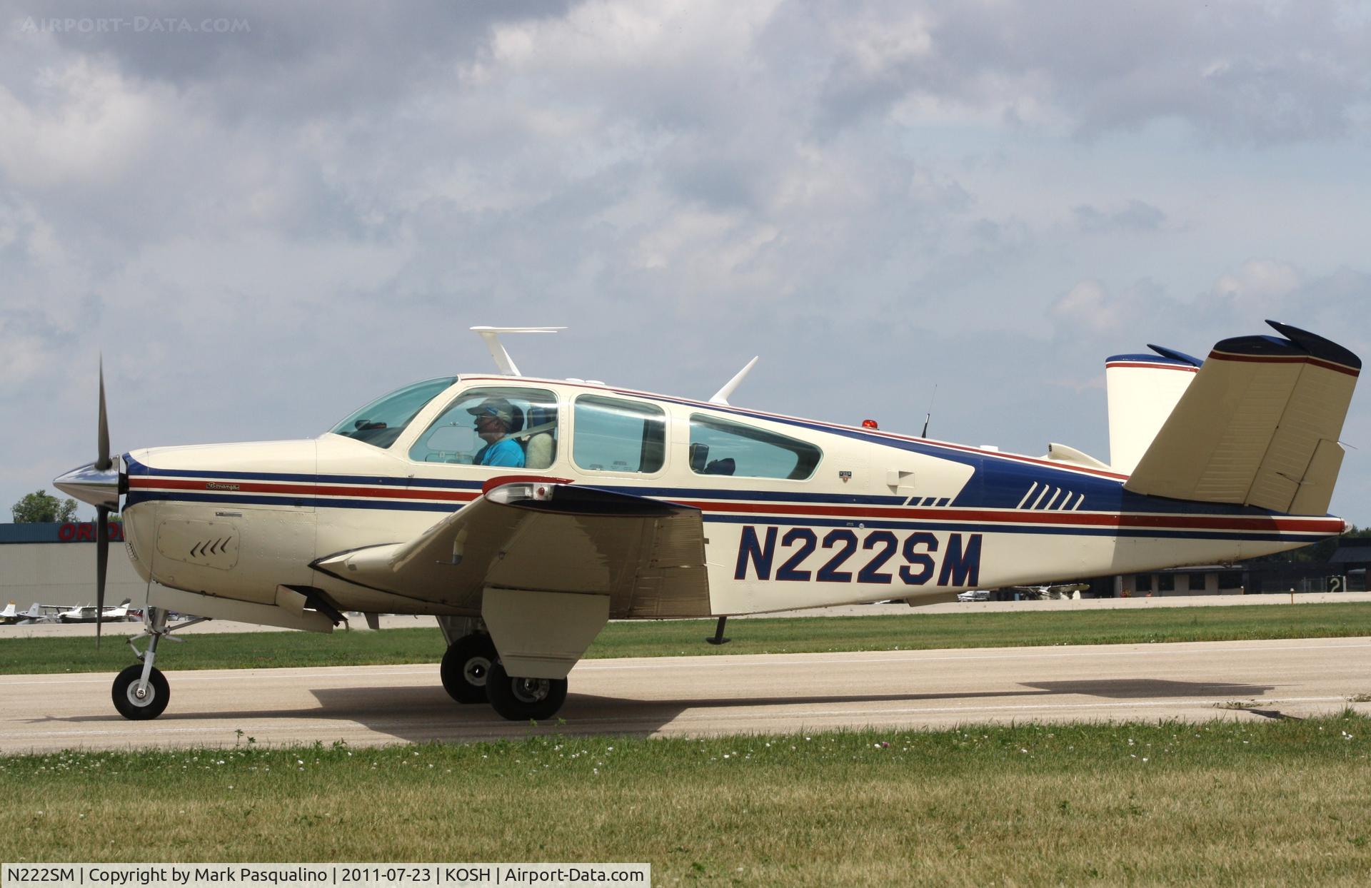 N222SM, 1976 Beech V35B Bonanza C/N D-9958, Beech V35B